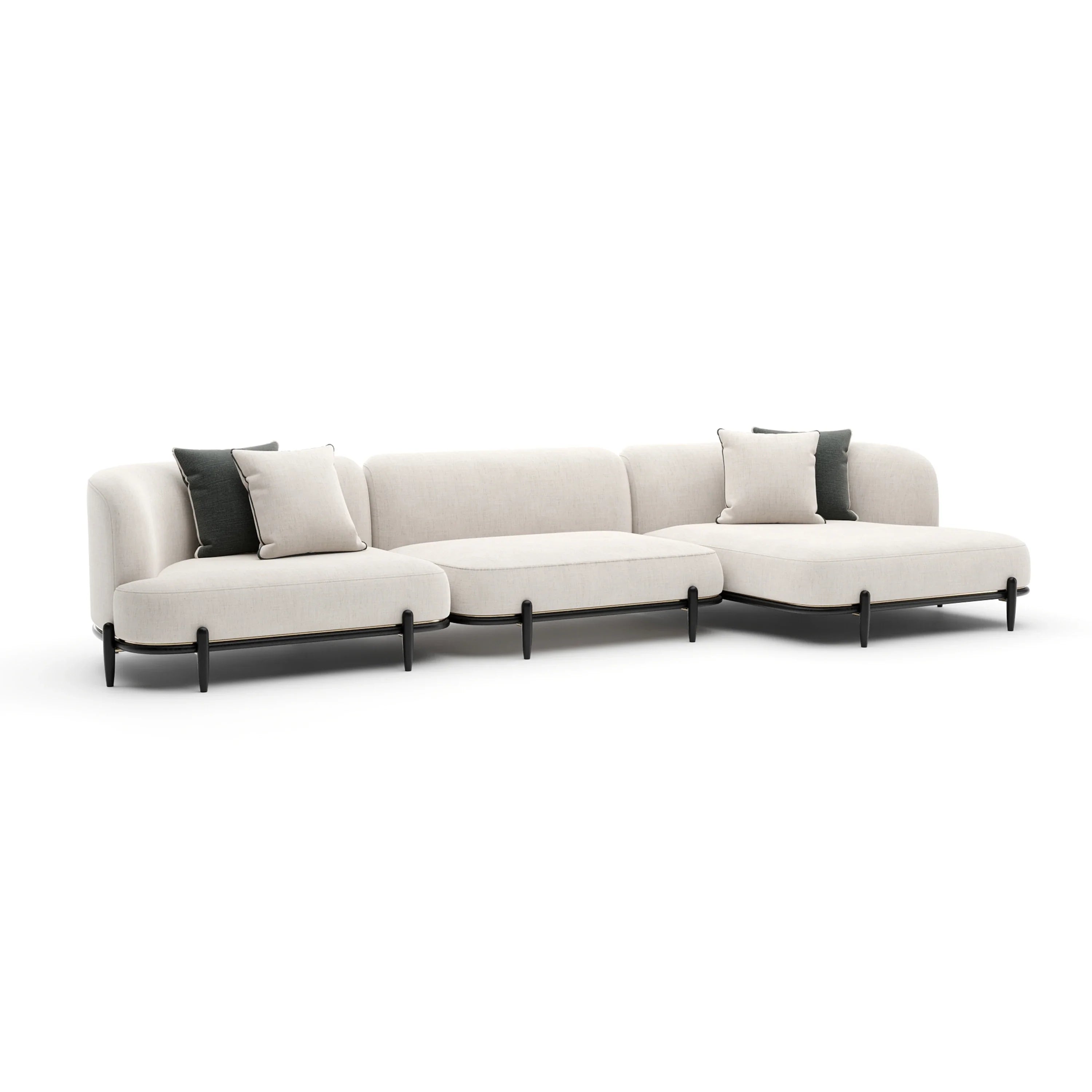 Madera Large Lf Chaise Sectional – Sectionals by Caracole | Sutter & Vale