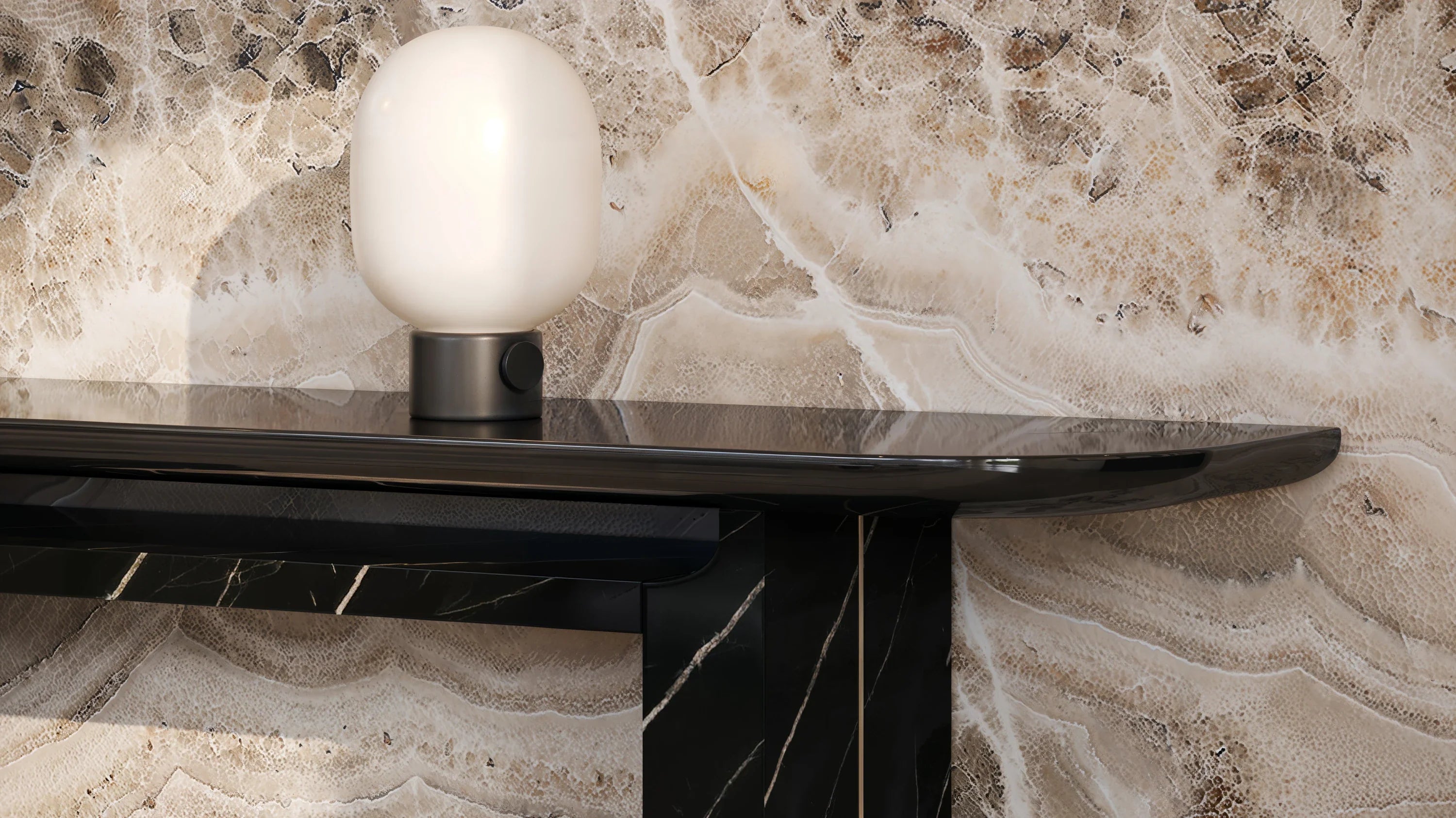 Overlap Console Dark – Consoles & Desks by Caracole | Sutter & Vale