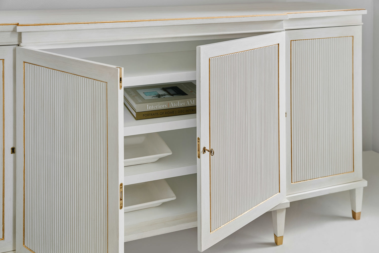 Modern History Swedish Reeded Sideboard MH1095F02