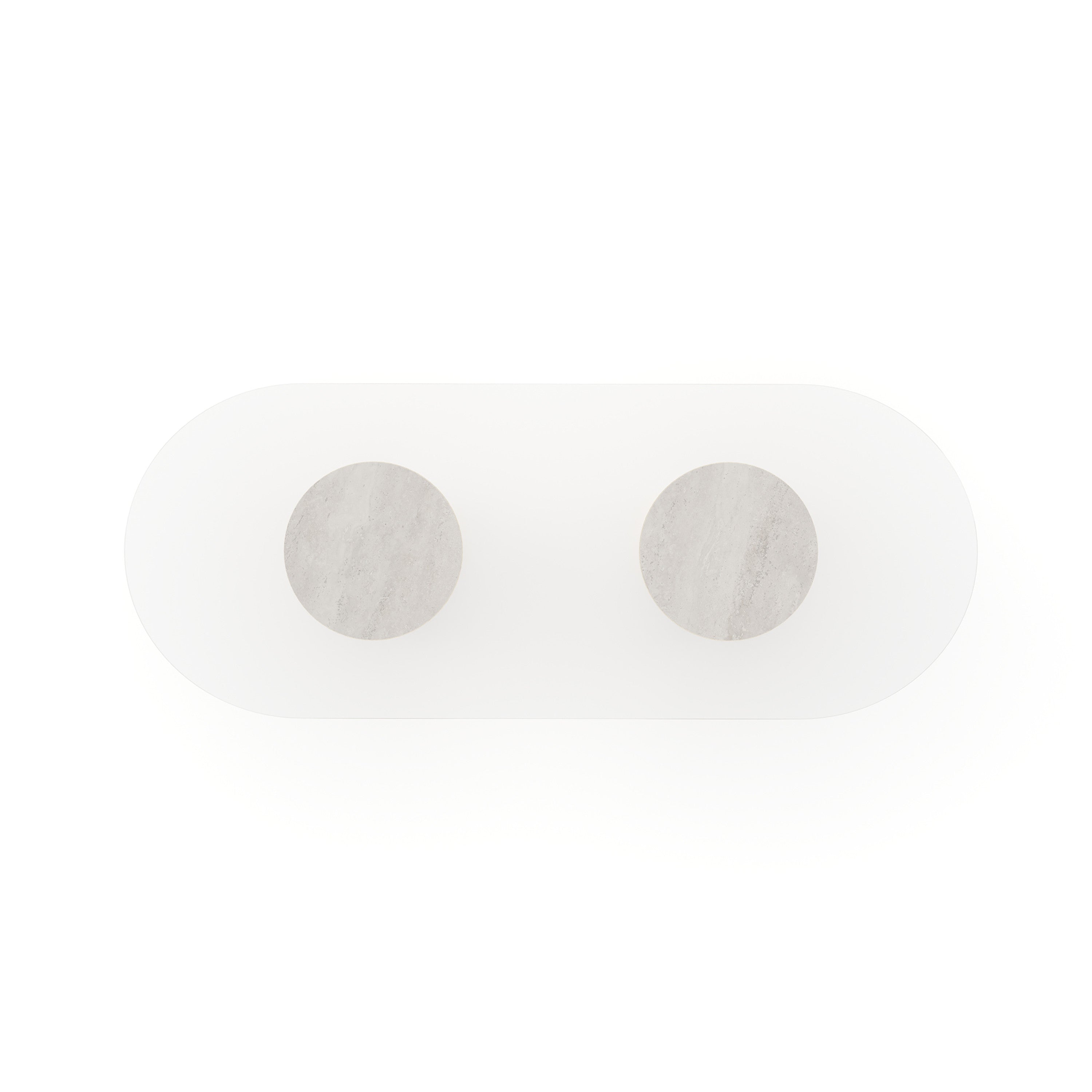 Rhythm Oval Glass Top Dining Table – Dining Tables by Caracole | Sutter & Vale