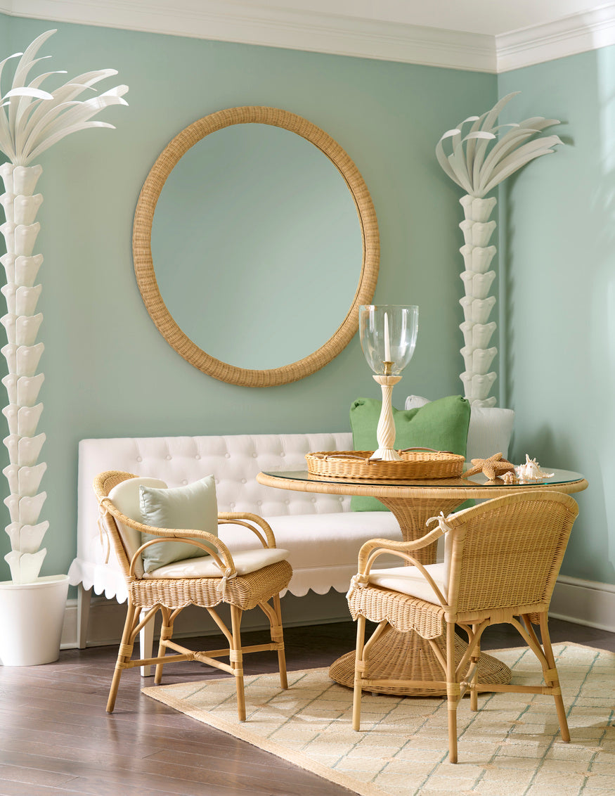 Beaumont Hurricane Tall in Cream/Clear / Glass - Chelsea House