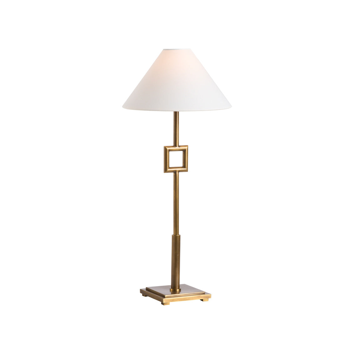 Overhill Table Lamp - Aged Brass in 28 / Metal - Chelsea House