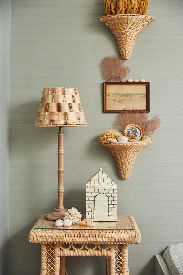 Baytree Wicker Bracket - Natural in Natural / Rattan - Chelsea House