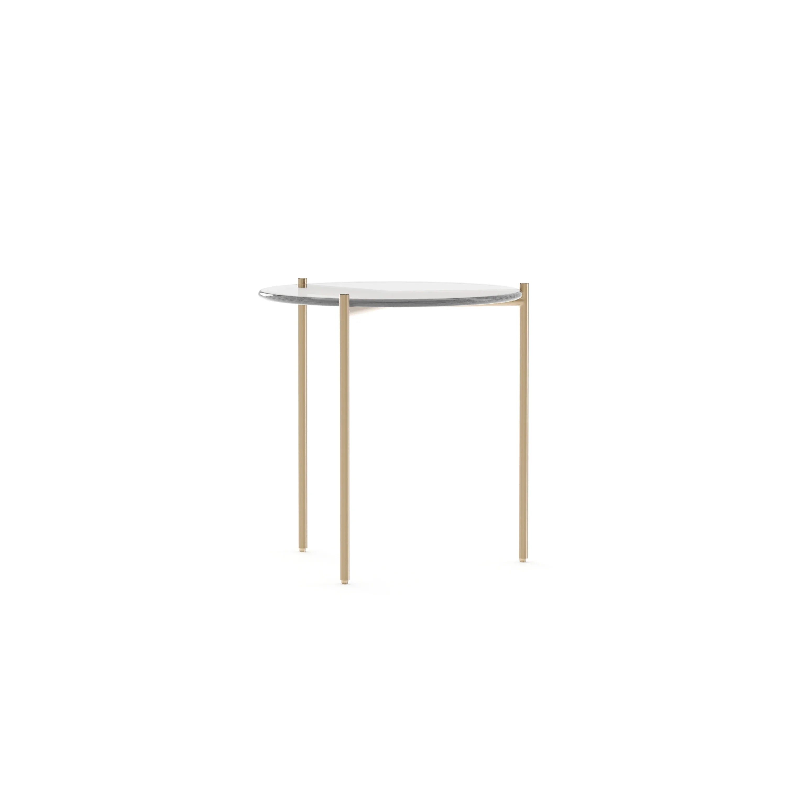 Demli Clear Glass Side Table – Side & End Tables by Caracole | Sutter & Vale