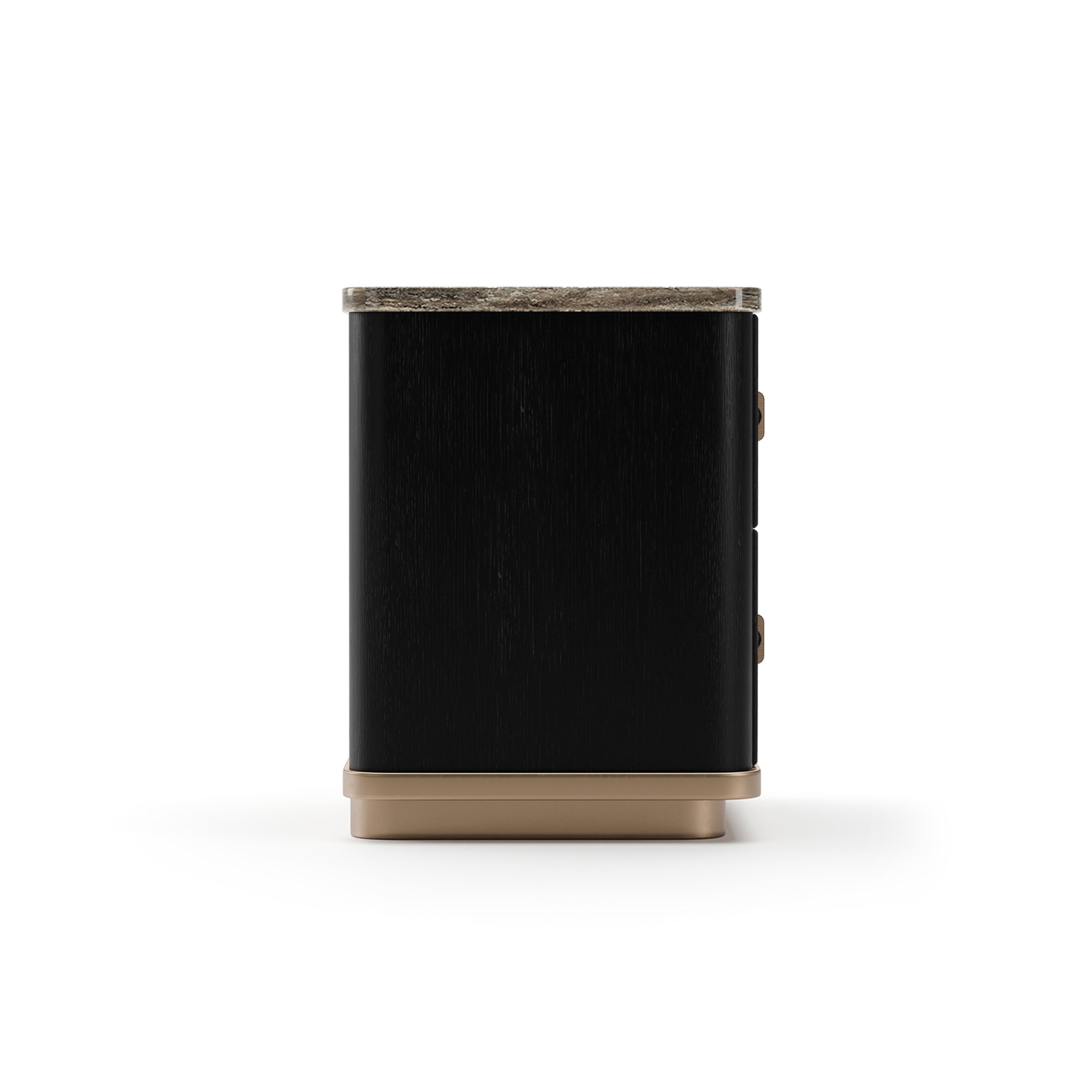 Rhythm Small Nightstand Dark – Nightstands by Caracole | Sutter & Vale