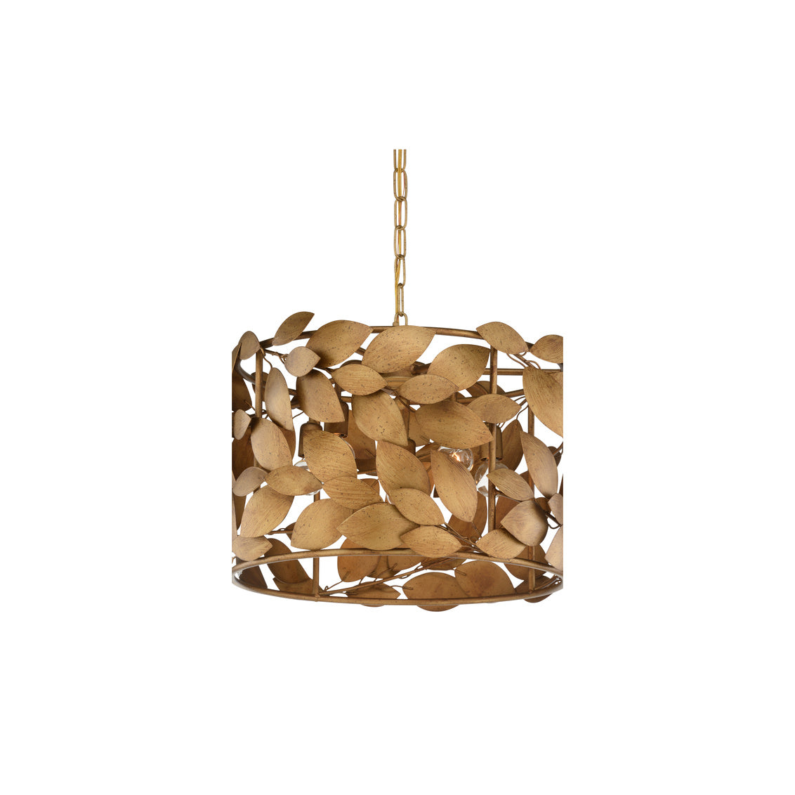 Ficus Round Chandelier - Gold in 12.5 / Metal - Chelsea House