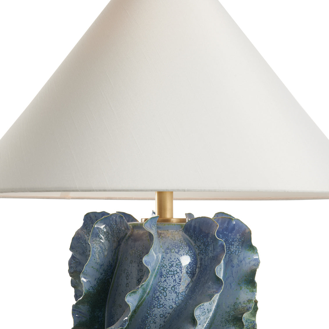Ocean Waves Table Lamp in 27 / Ceramic/Porcelain - Chelsea House