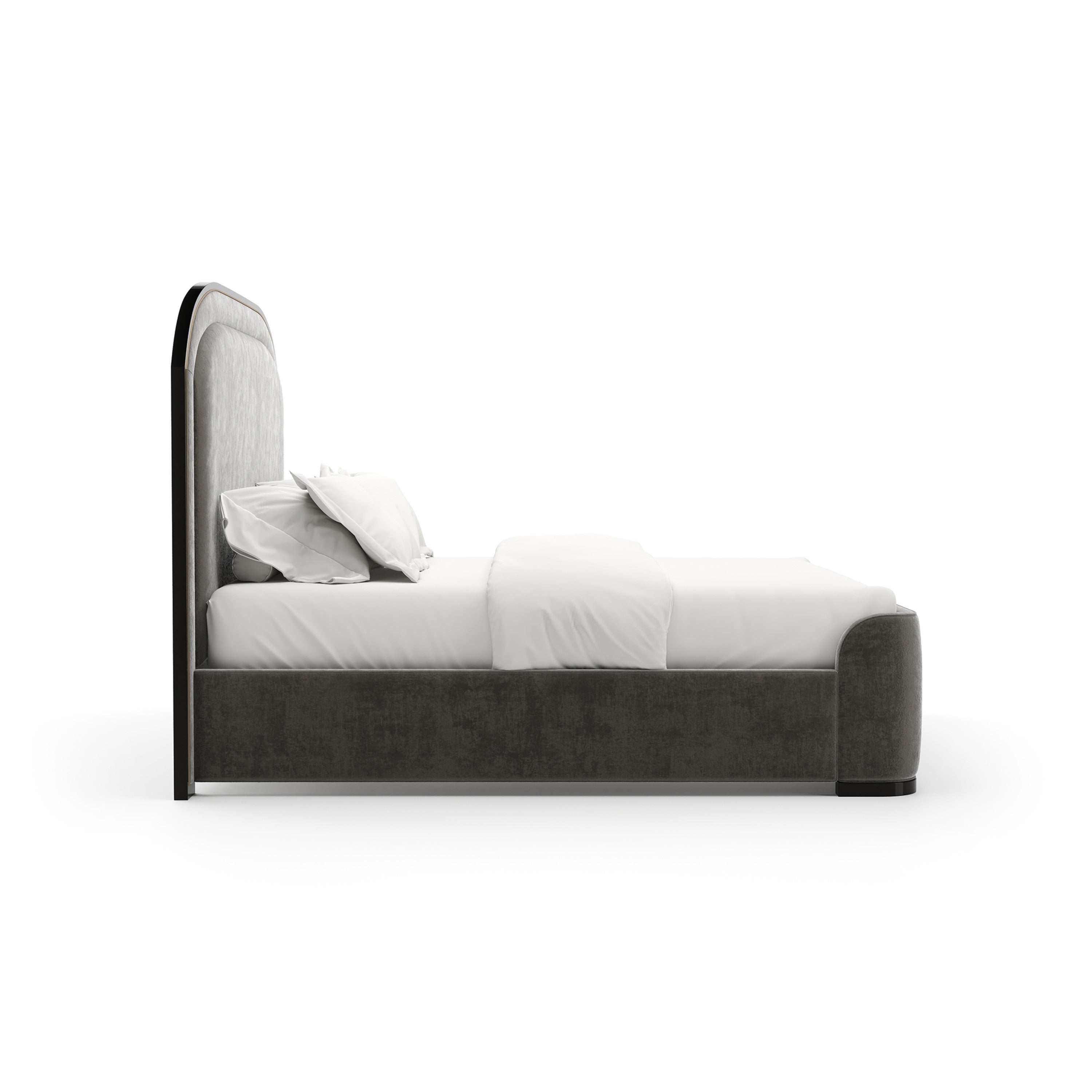Wanderlust Kg Bed Pewter – Beds by Caracole | Sutter & Vale
