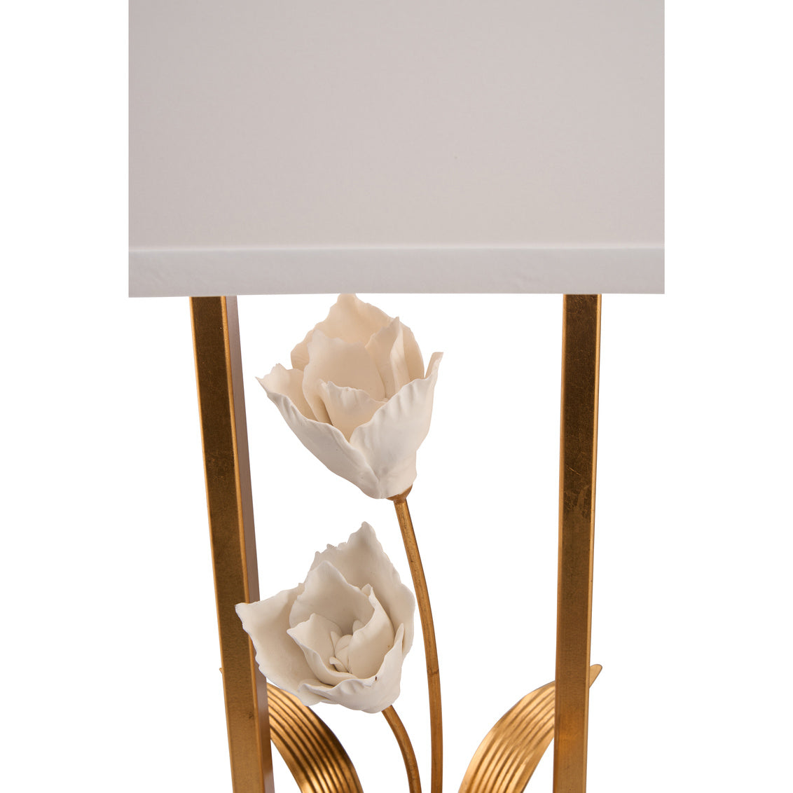 Cain Tulip Lamp in 34.5 / Metal - Chelsea House
