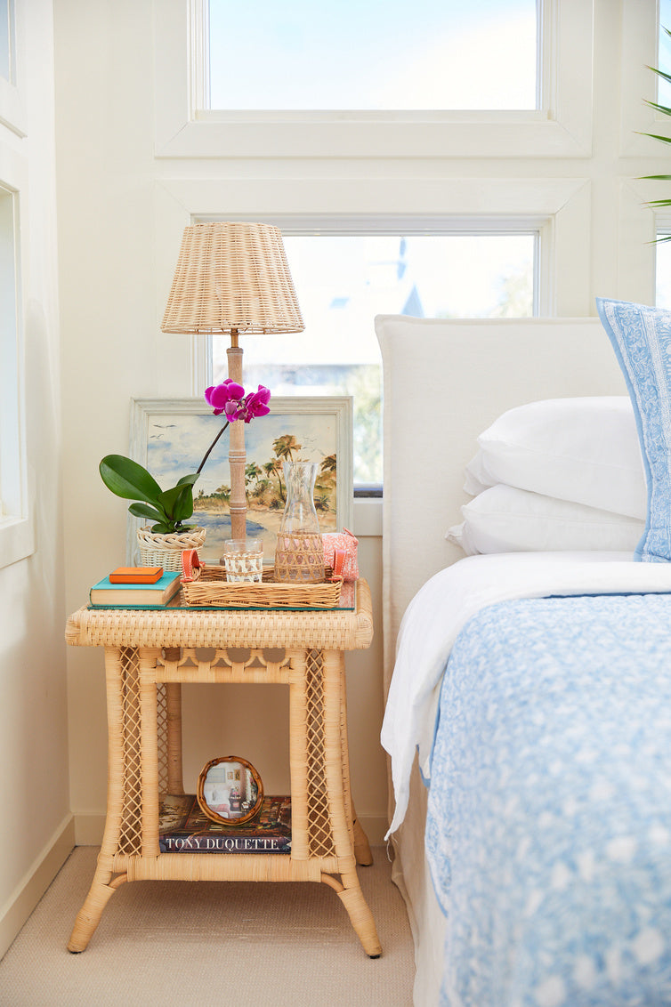 Hope Town Side Table in Natural / Rattan - Chelsea House