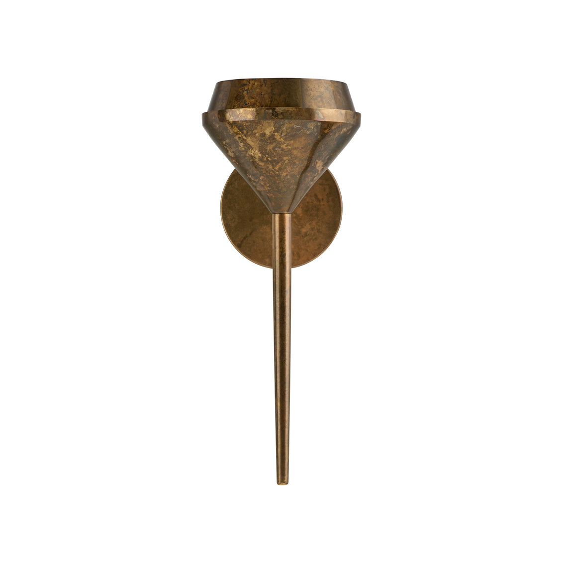 Ramsey Sconce - Weathered Brass