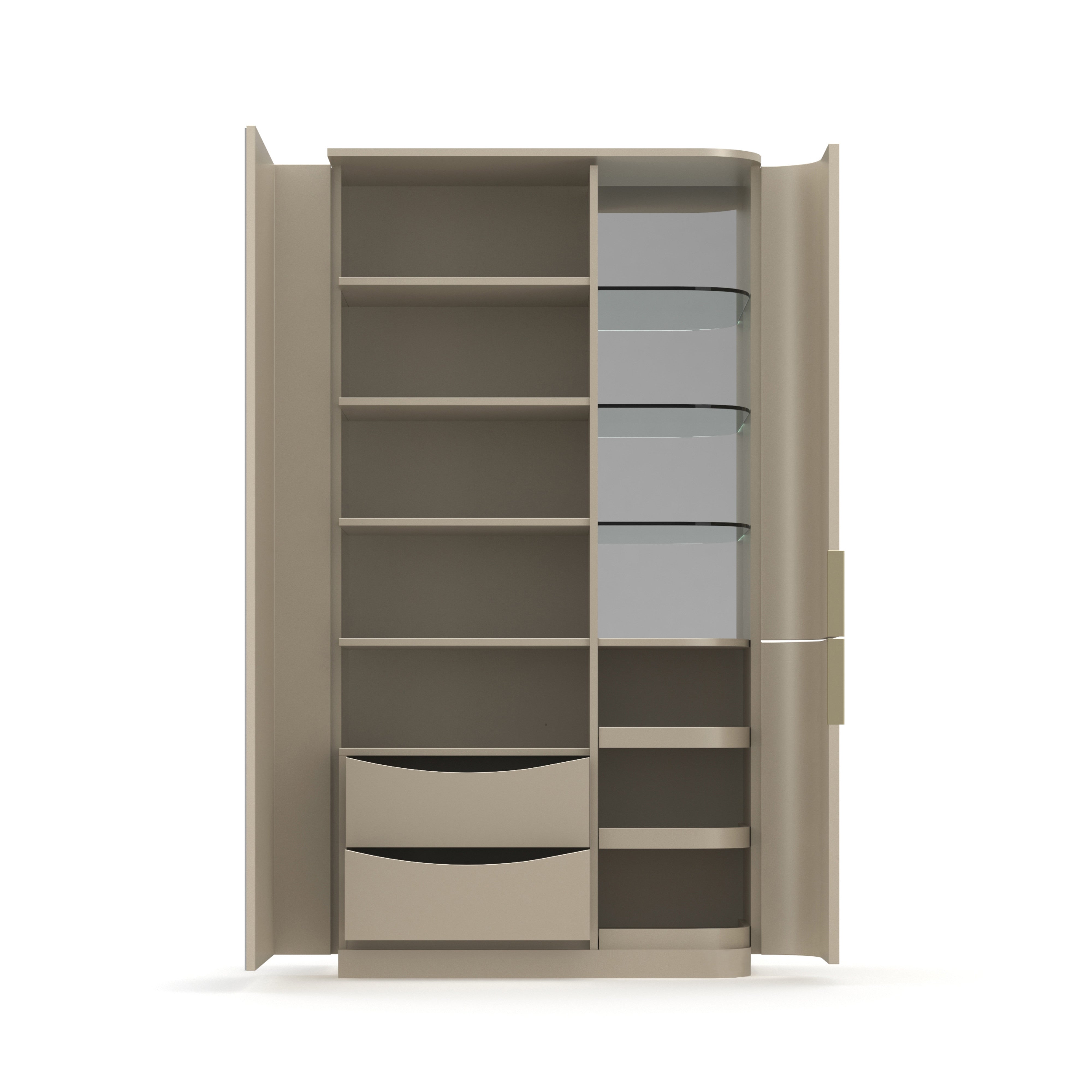 Oblique Armoire – Armoires by Caracole | Sutter & Vale
