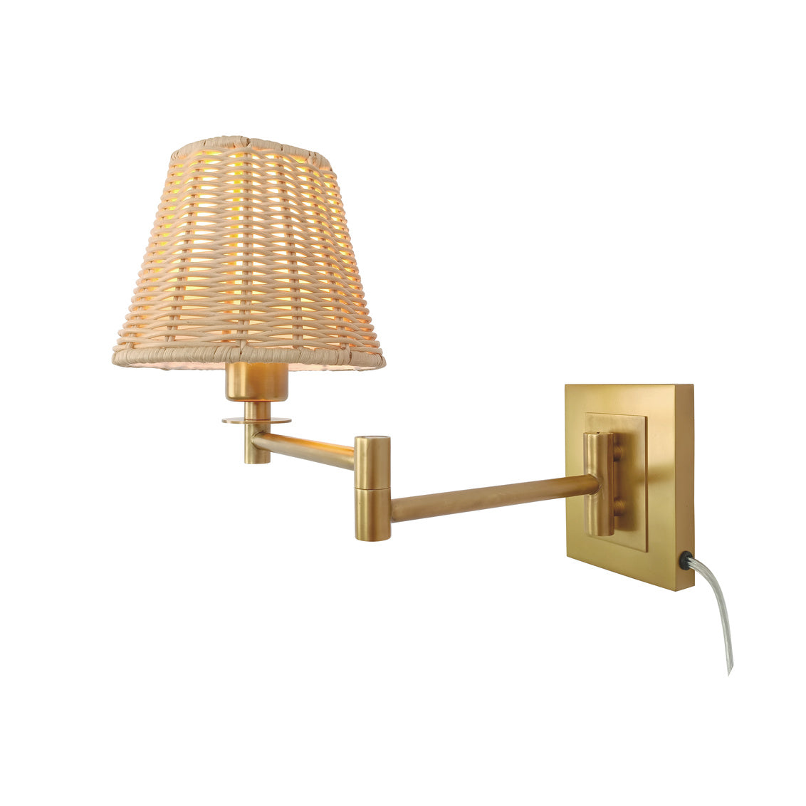 Uptown Sconce in Antique/Natural / Brass - Chelsea House