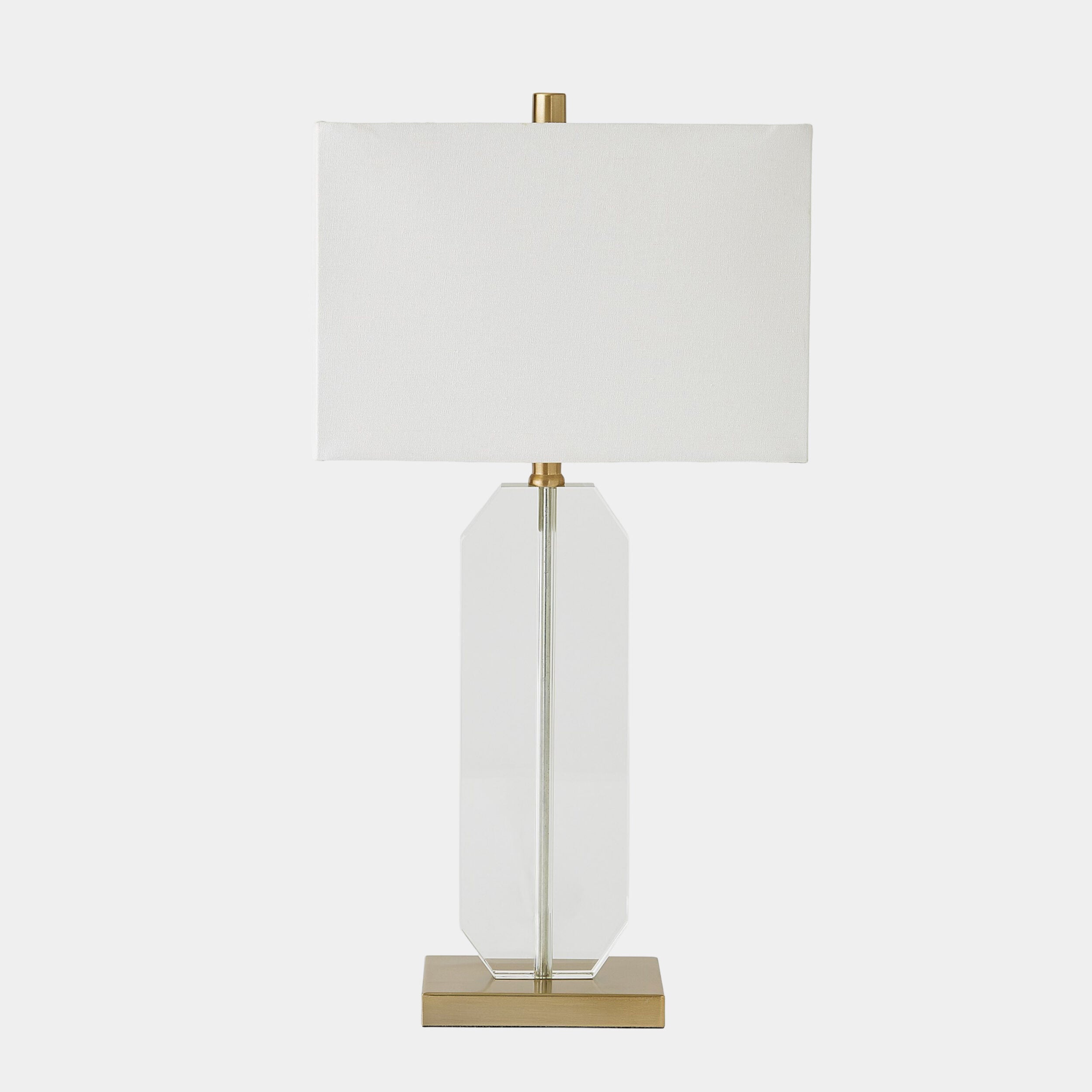 Emma Crystal Table Lamp-Gold