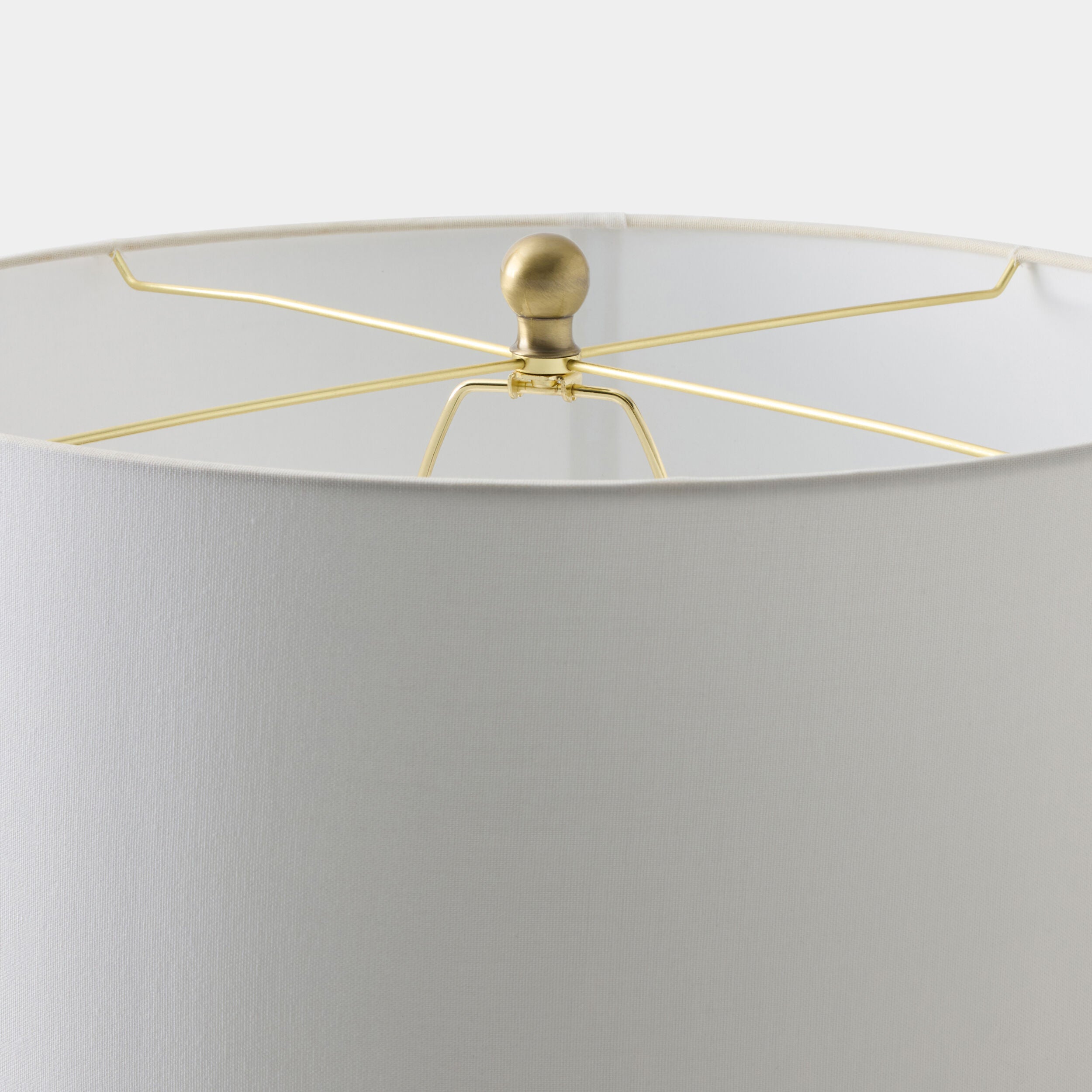 Lido Ceramic Table Lamp-Beige/Blue