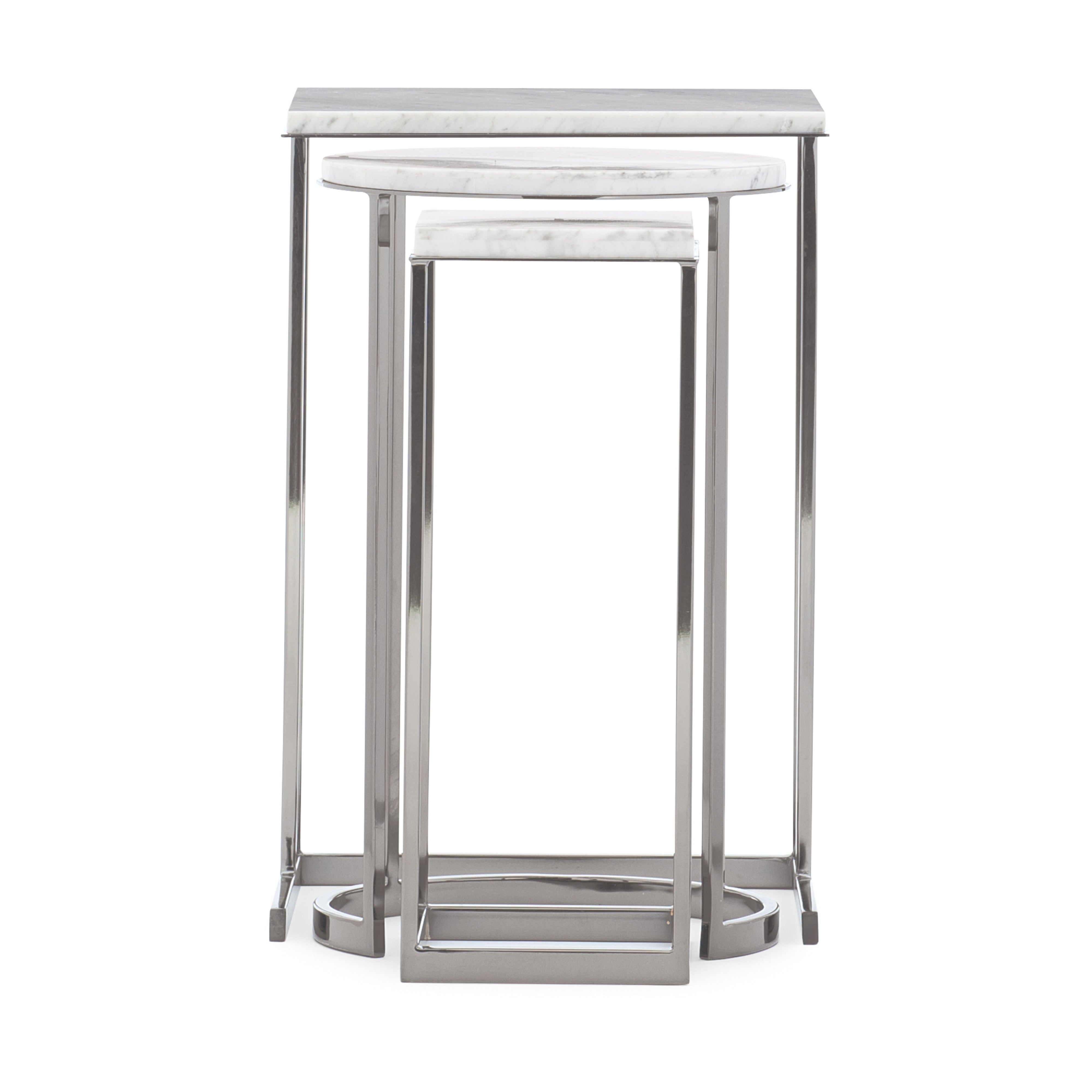 Exposition Nesting End Tables – Side & End Tables by Caracole | Sutter & Vale