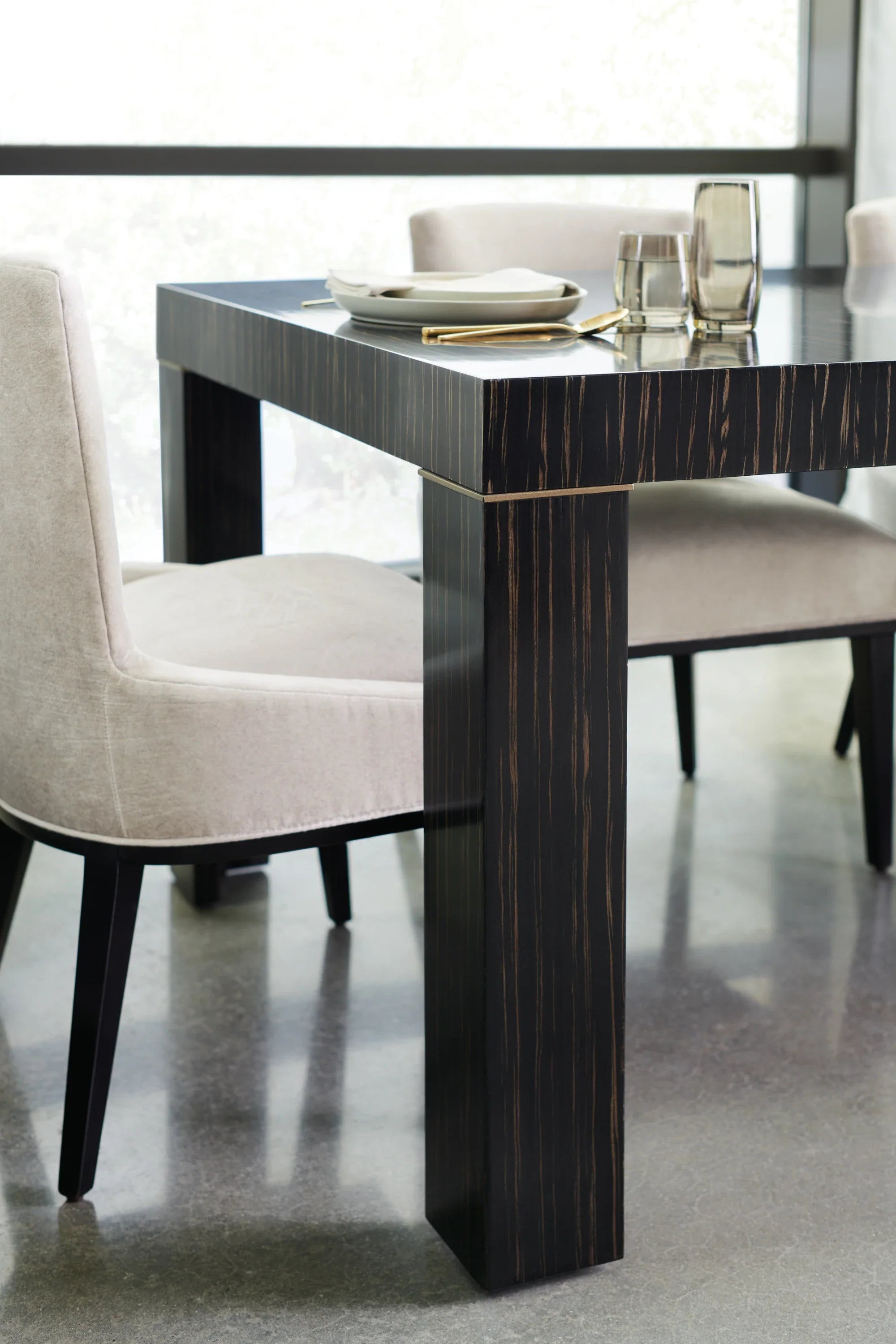 Edge Dining Table – Dining Tables by Caracole | Sutter & Vale
