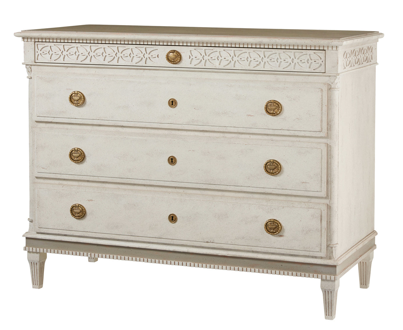 Large Gustavian 4-Drawer Commode – Chests by Modern History | Sutter & Vale