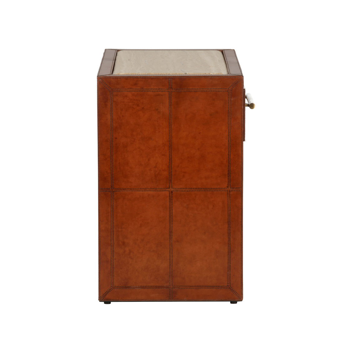 Santino Nightstand in 25.5 / Leather - Chelsea House