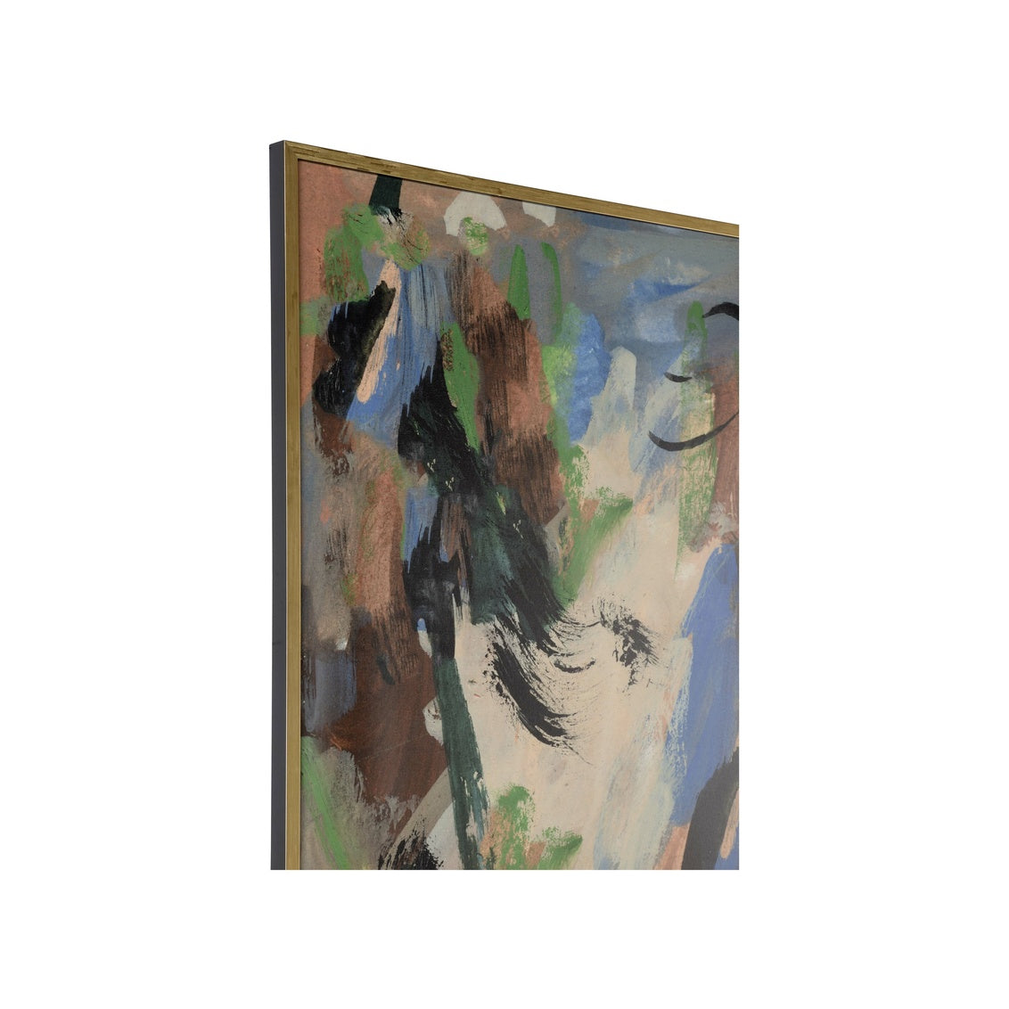 Linen and Blues I in 61h x 41w x 1.25d / Canvas - Chelsea House