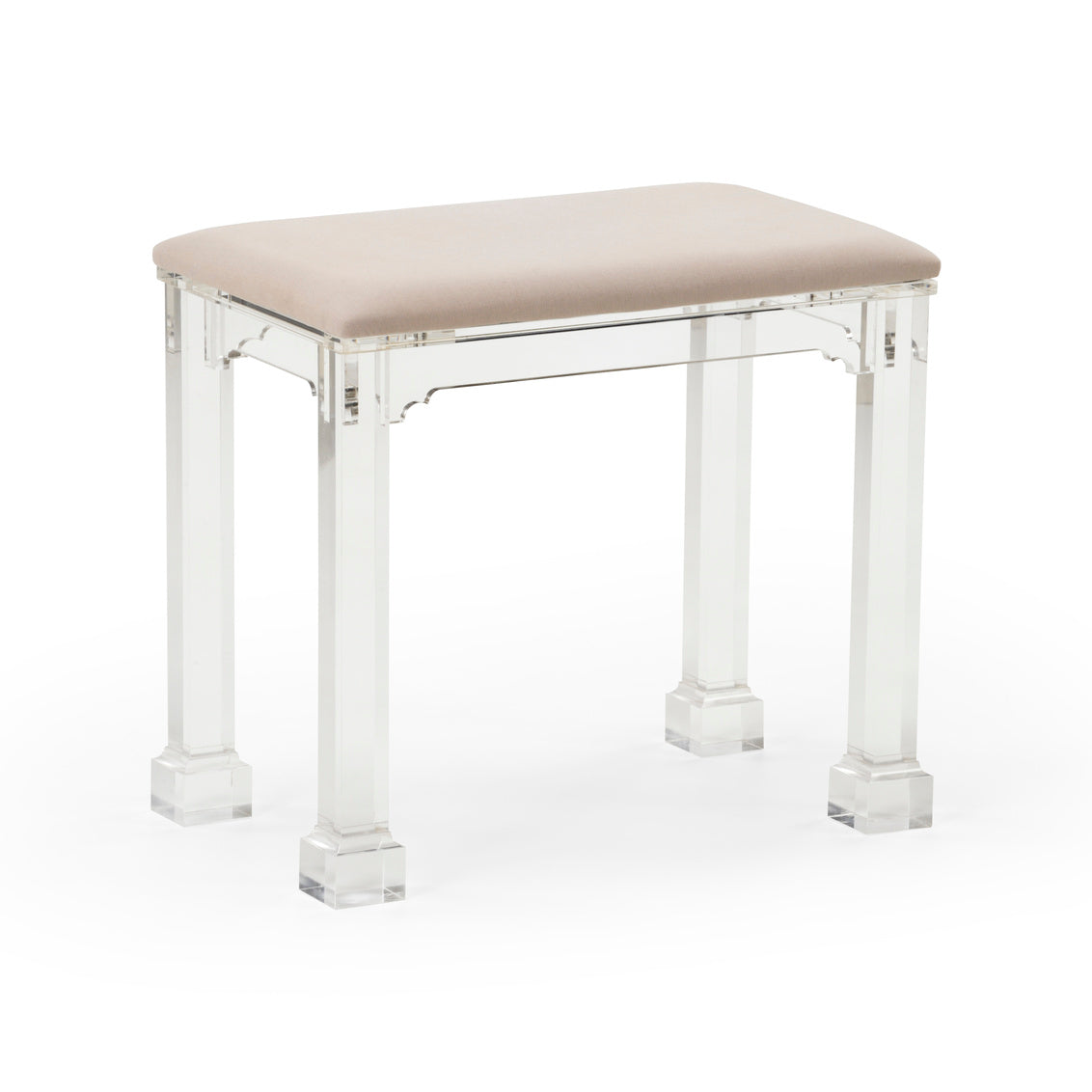 Madison Bench (Sm) in 17.5 / Acrylic - Chelsea House