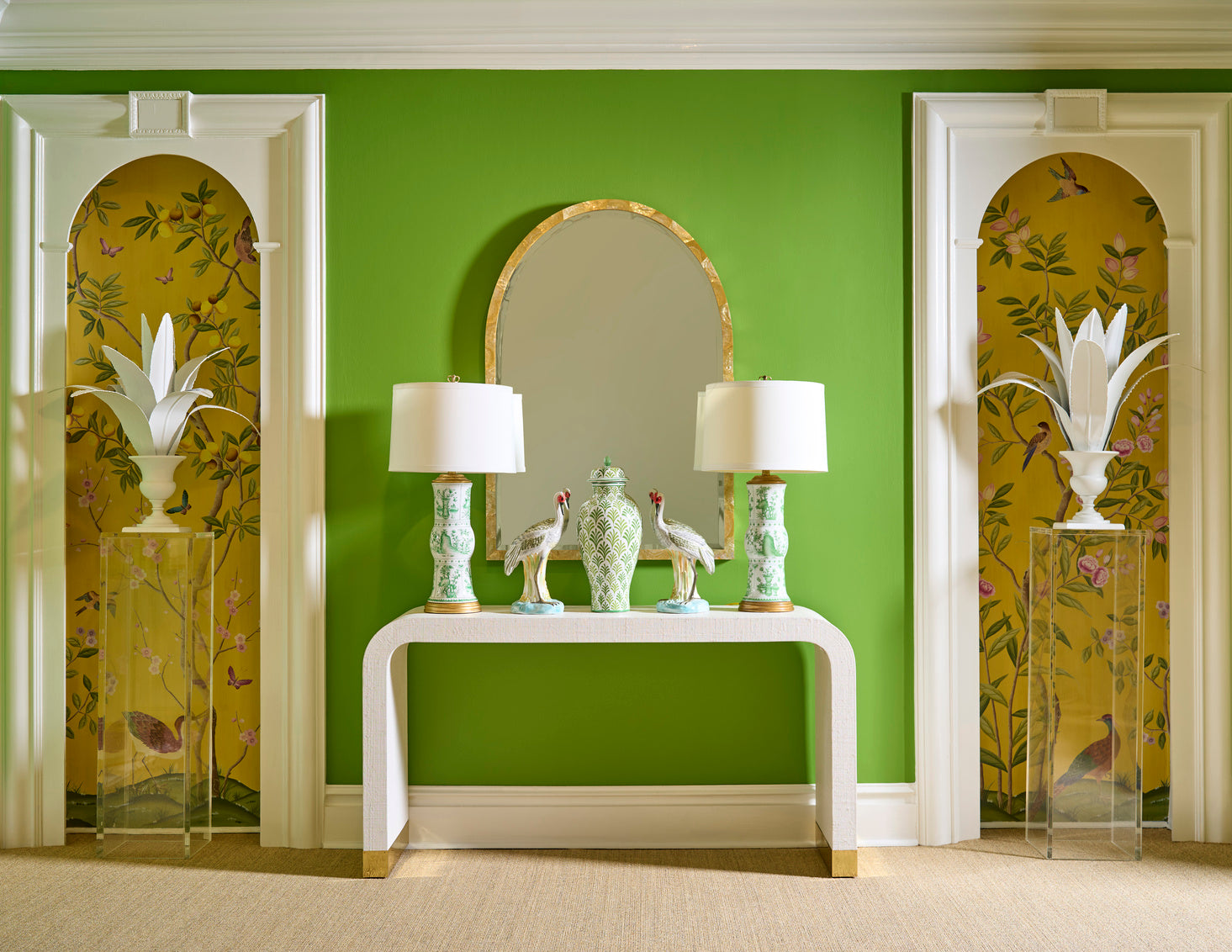 Canton Vase Lamp in 31 / Porcelain - Chelsea House