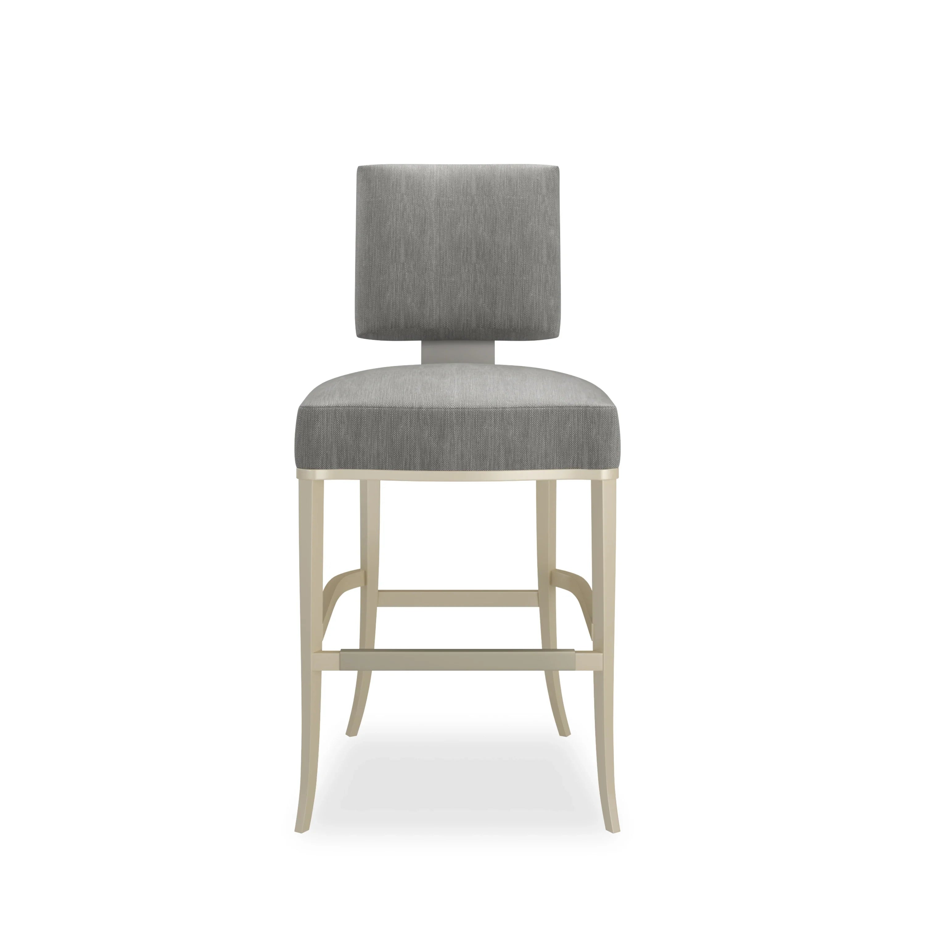 Reserved Seating Counter Stool-Pewter – Bar & Counter Stools by Caracole | Sutter & Vale