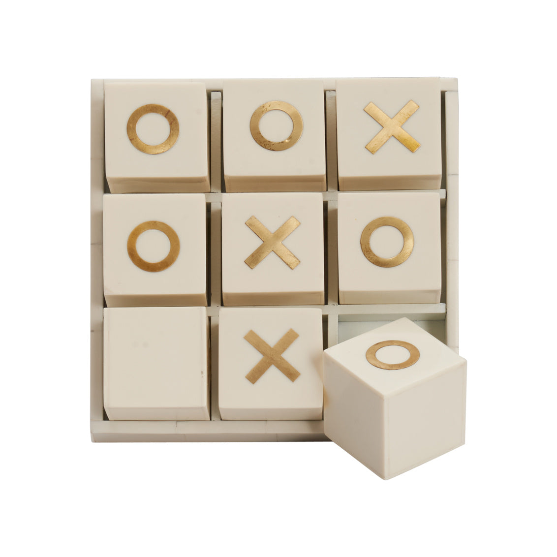Tic Tac Toe in 2.5 / Bone - Chelsea House