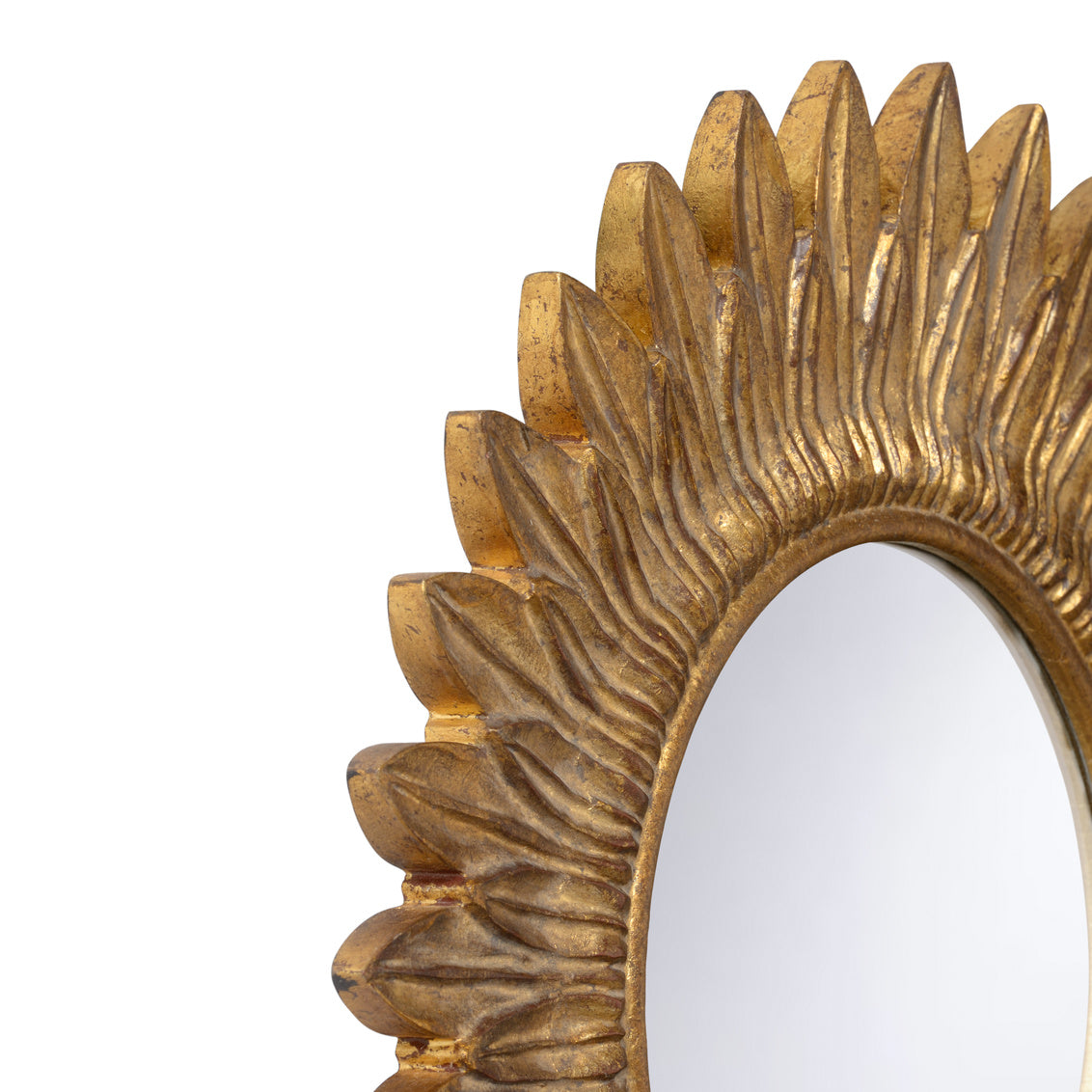 Sunflower MIrror in 23.5 / Wood - Chelsea House
