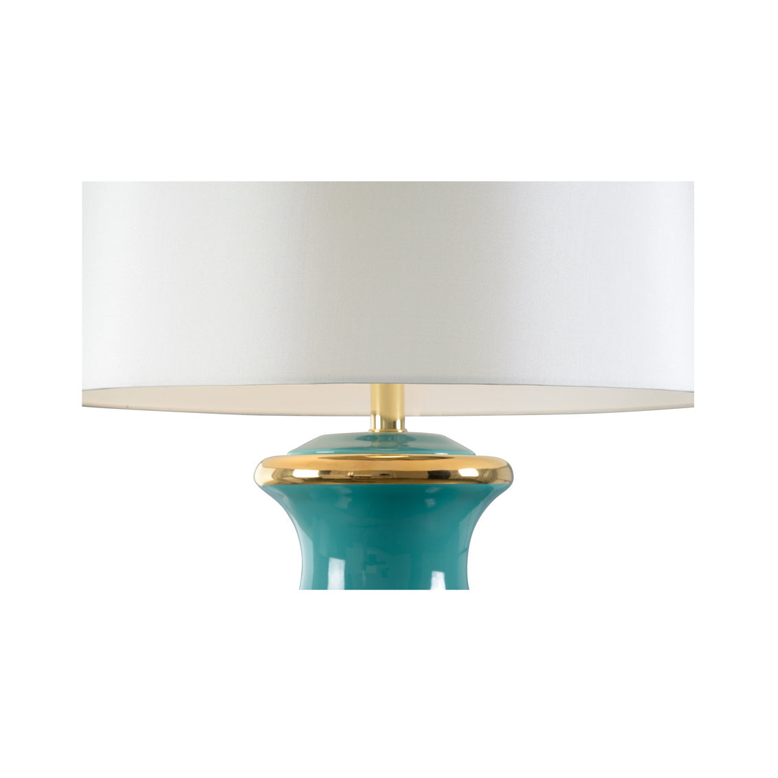 Audrey Lamp - Green in 32 / Ceramic/Porcelain - Chelsea House