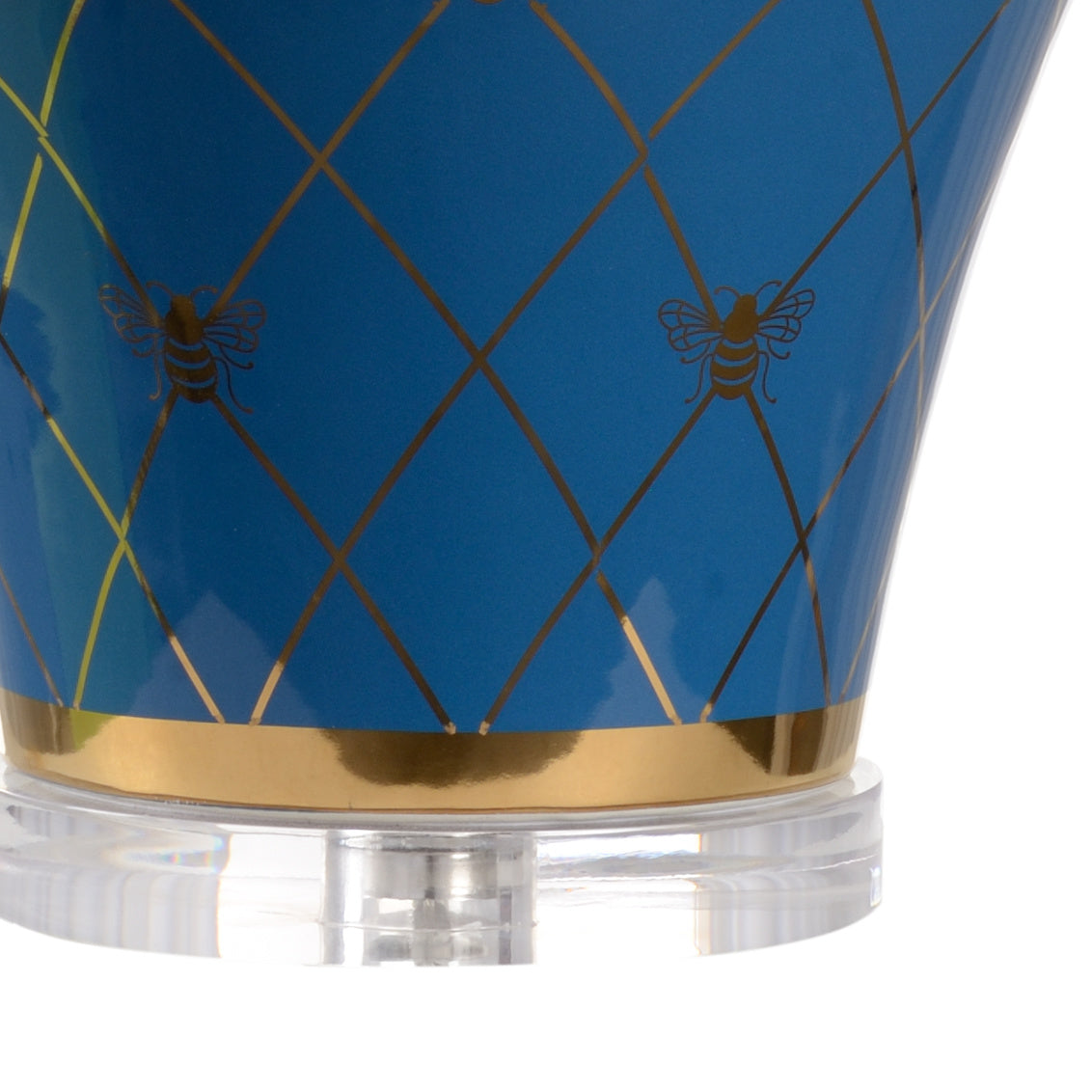 Ginger Jar Lamp - Blue in 33 / Ceramic/Porcelain - Chelsea House