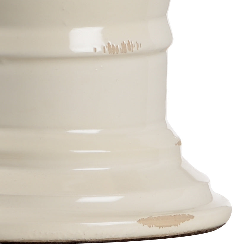 Amalfi Lamp - Aged Cream