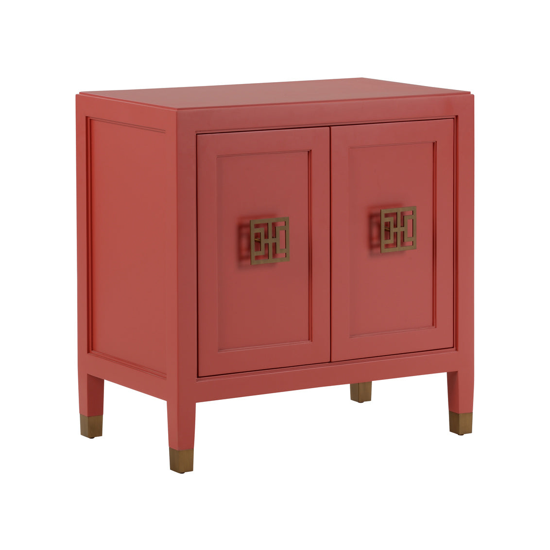 Jill Bedside Chest - Red