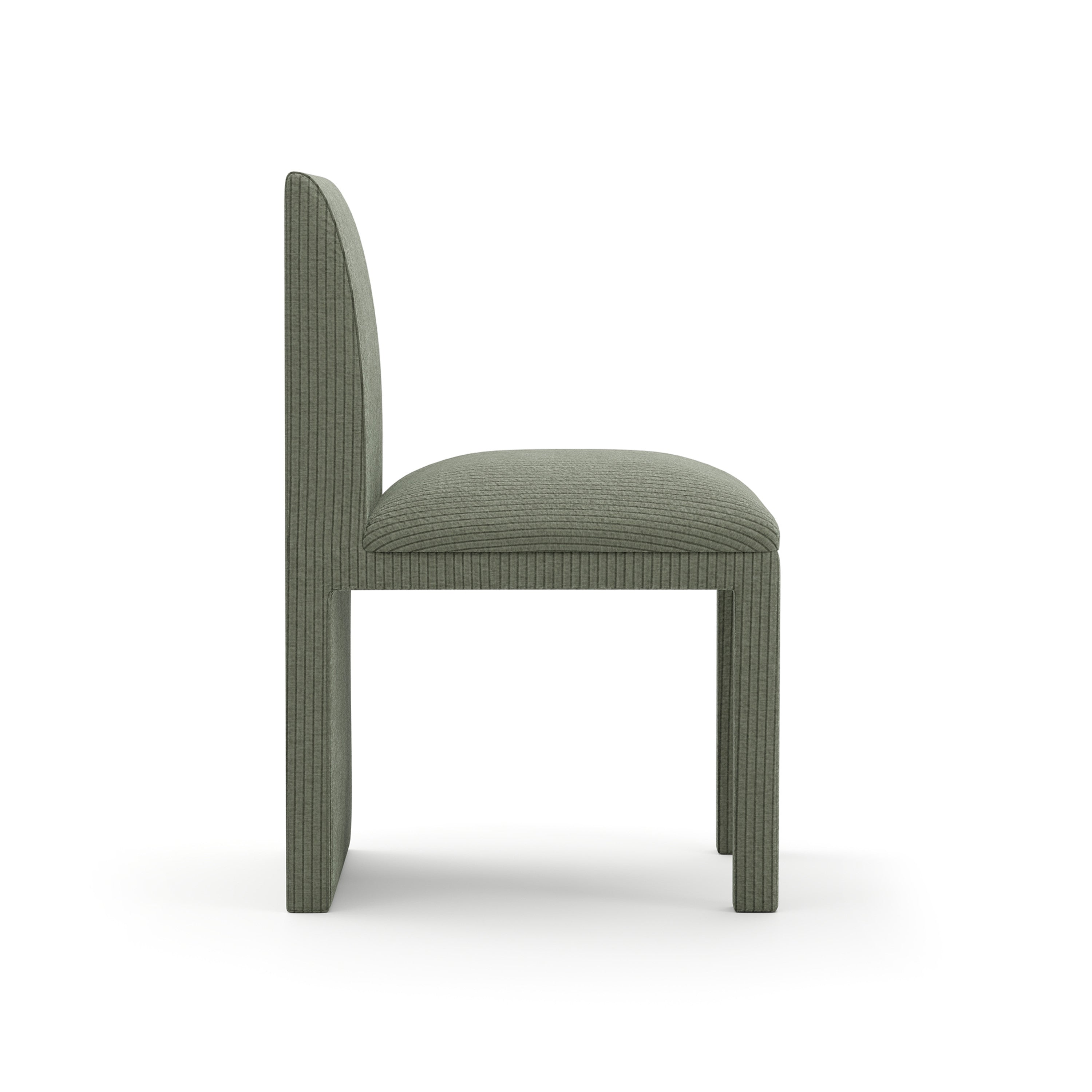 Precipice Uph Dining Chair Eucalyptus – Dining Chairs by Caracole | Sutter & Vale