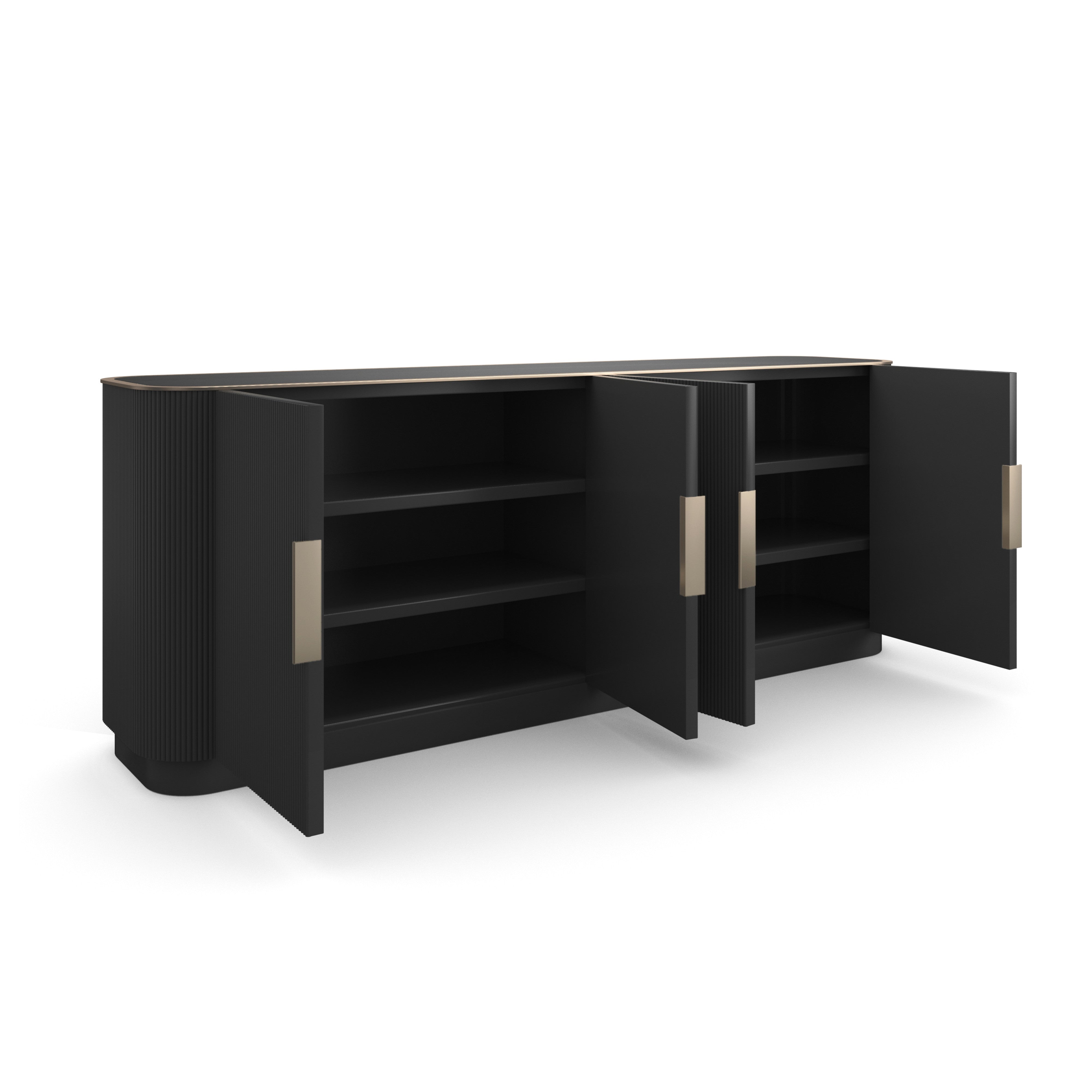 Love Sideboard - Dark Chocolate – Sideboards & Buffets by Caracole | Sutter & Vale