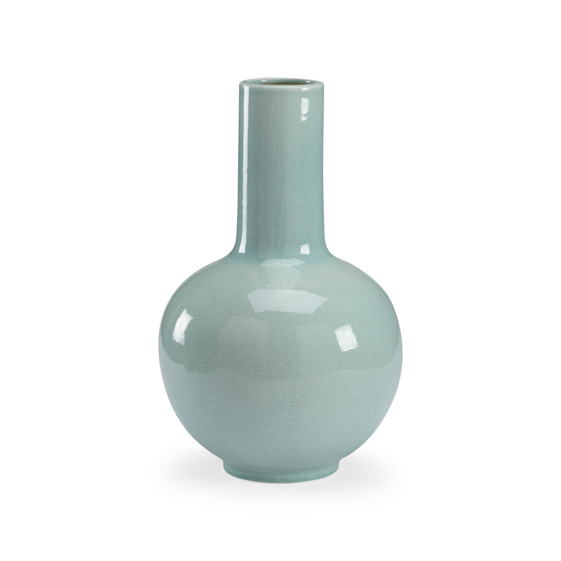Wicker Vase - Celadon
