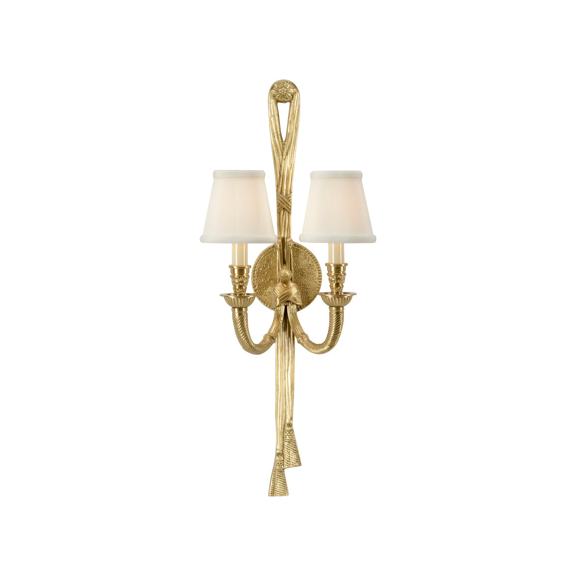 Tassel Twist Double Sconce