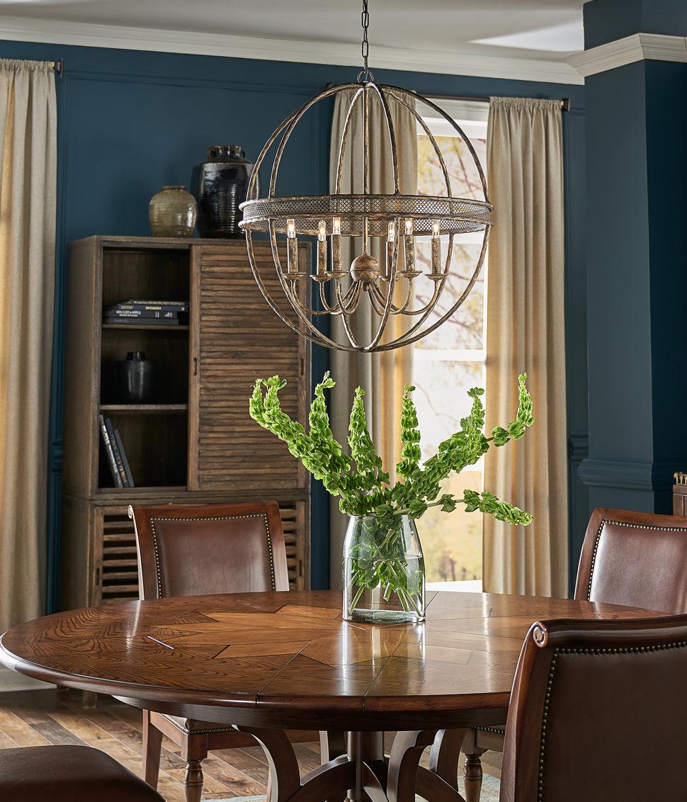 Tuscan Chandelier in 27.5 / Metal - Chelsea House