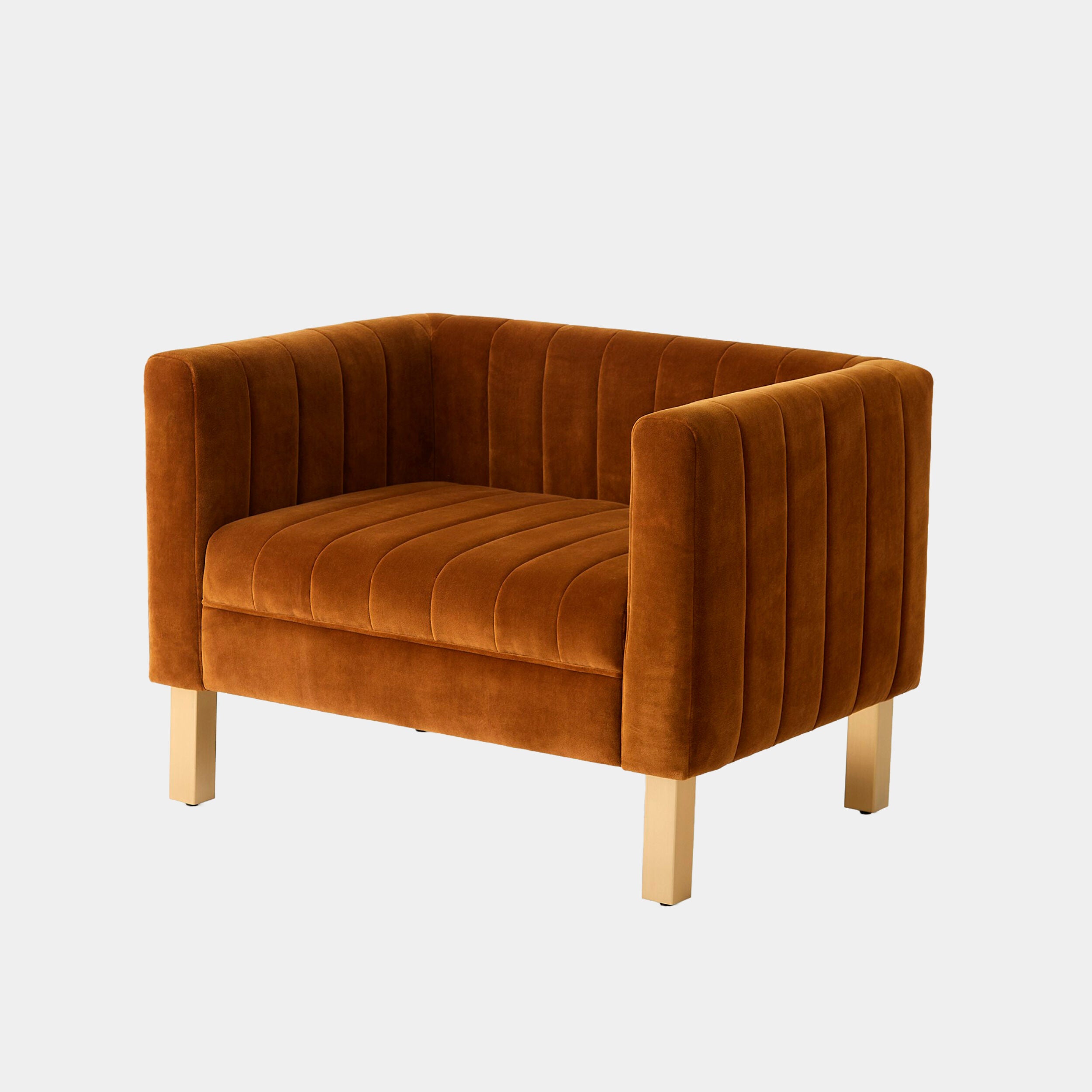 Perfectly Simple Chair-Cognac