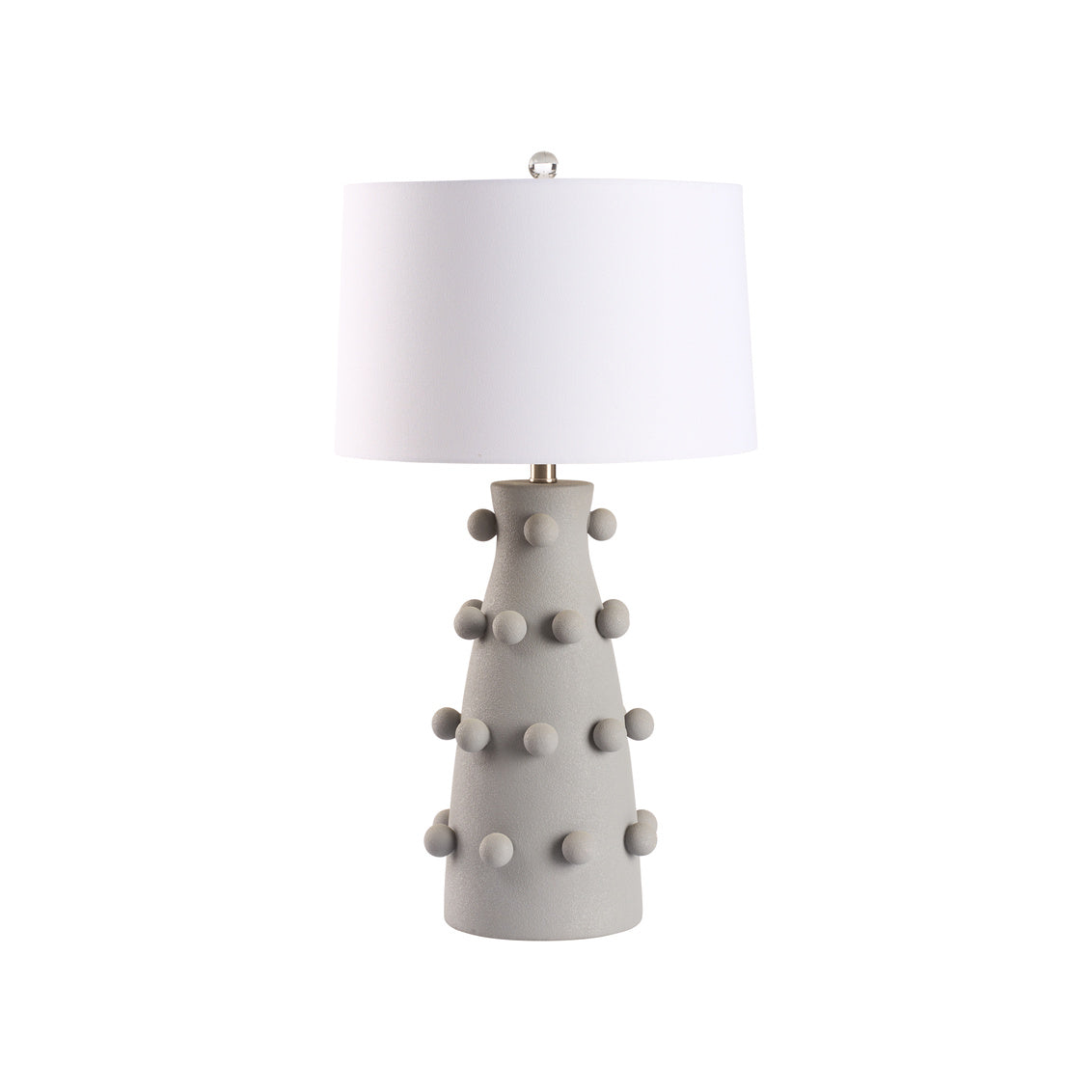 Rory Lamp - Gray in 29.5 / Ceramic/Porcelain - Chelsea House