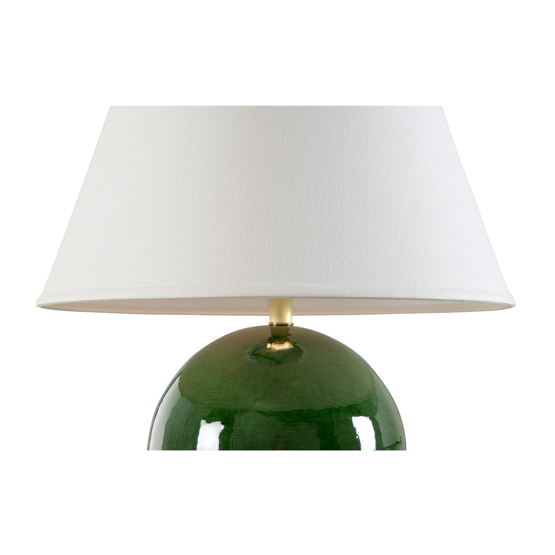 Sphere Table Lamp - Green in 30 / Ceramic/Porcelain - Chelsea House
