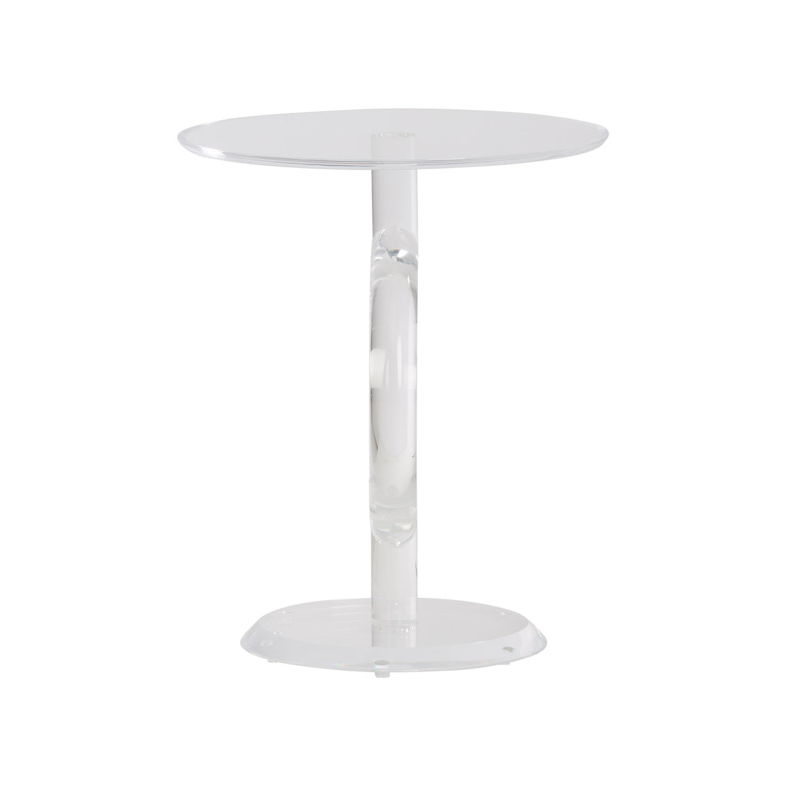 Chicago Acrylic Side Table in 22 / Acrylic - Chelsea House