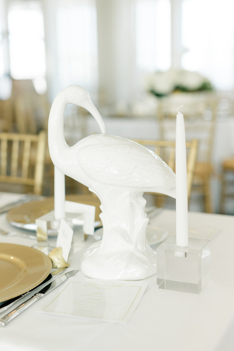 Trifoil Candlesticks (S3) in 4 / Crystal - Chelsea House