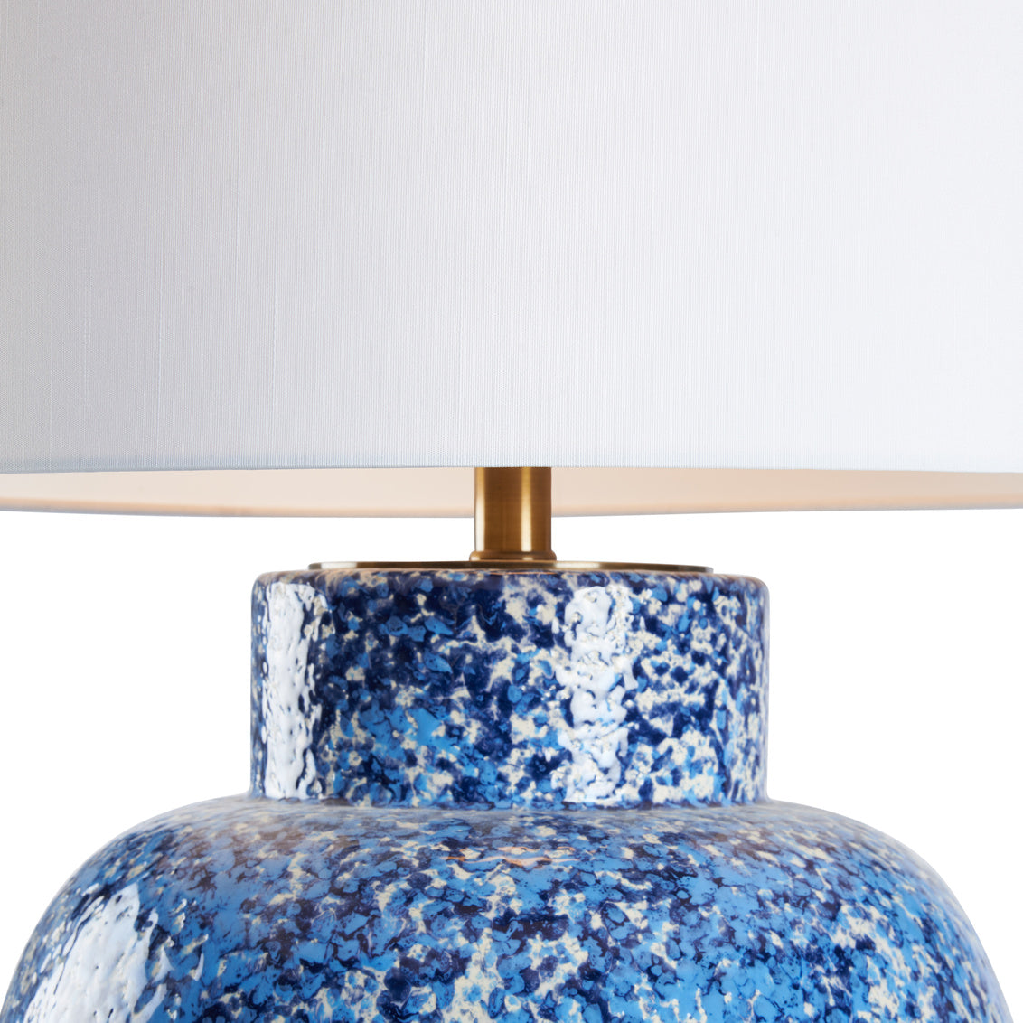 Spatter Lamp - Blue in 28.5 / Ceramic/Porcelain - Chelsea House