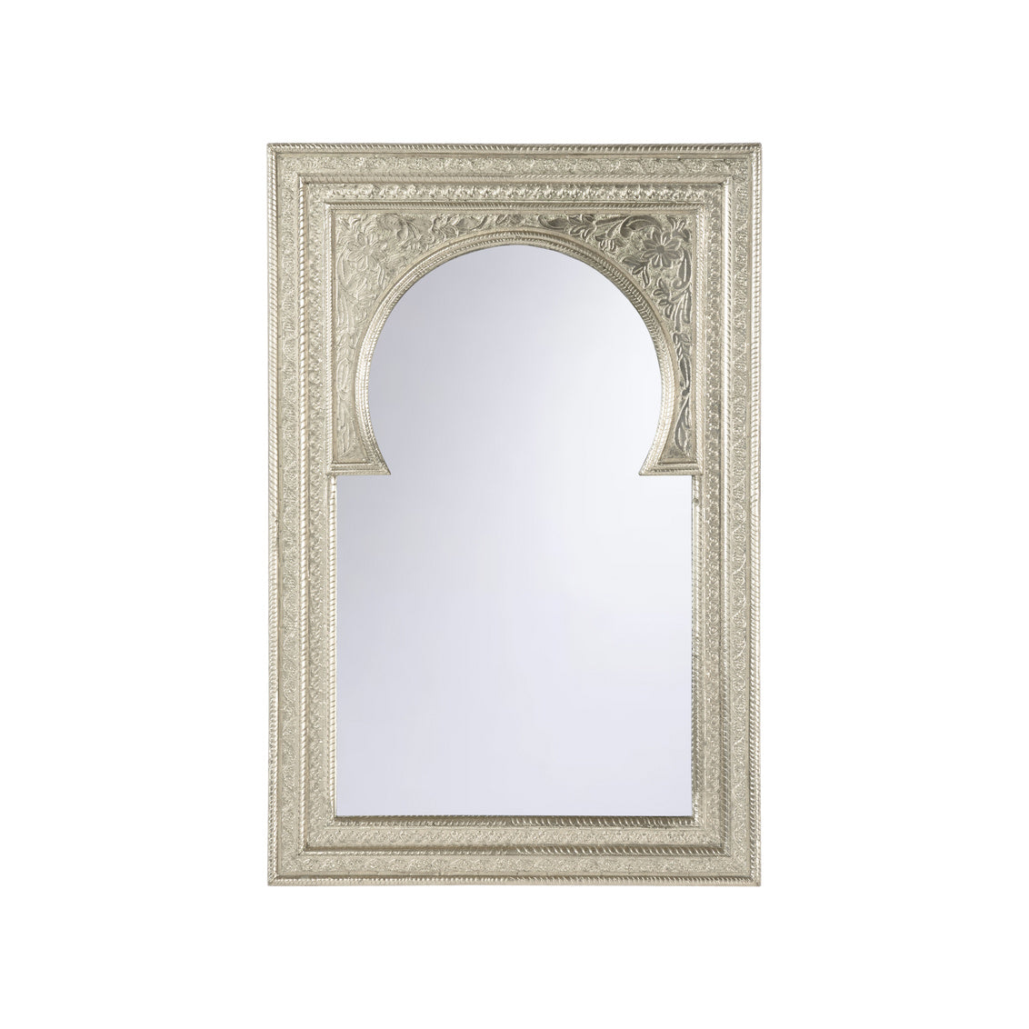 Zosia Mirror in Silver / Wood - Chelsea House