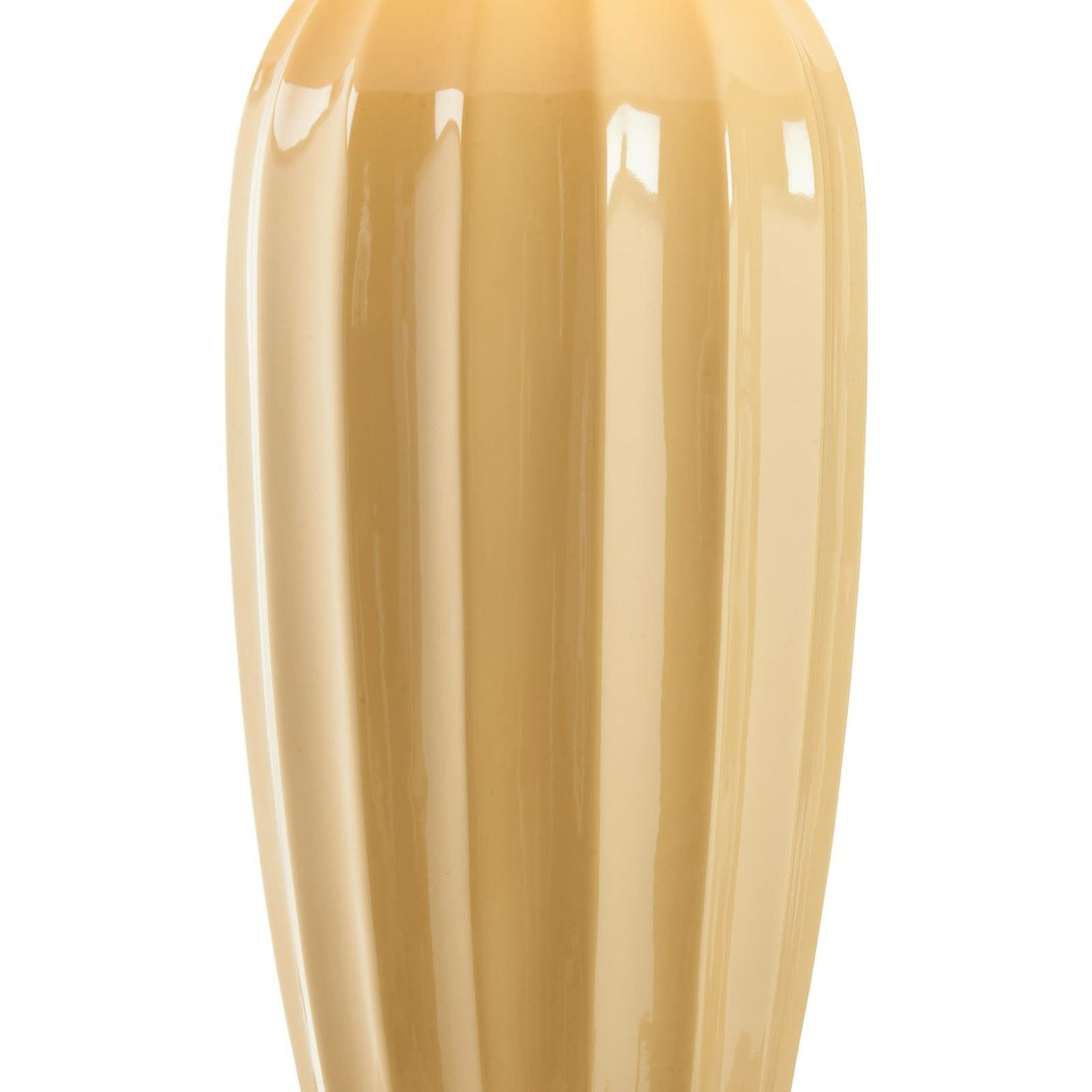 Roberson Lamp - Ocher in Ocher Glaze / Ceramic/Porcelain - Chelsea House