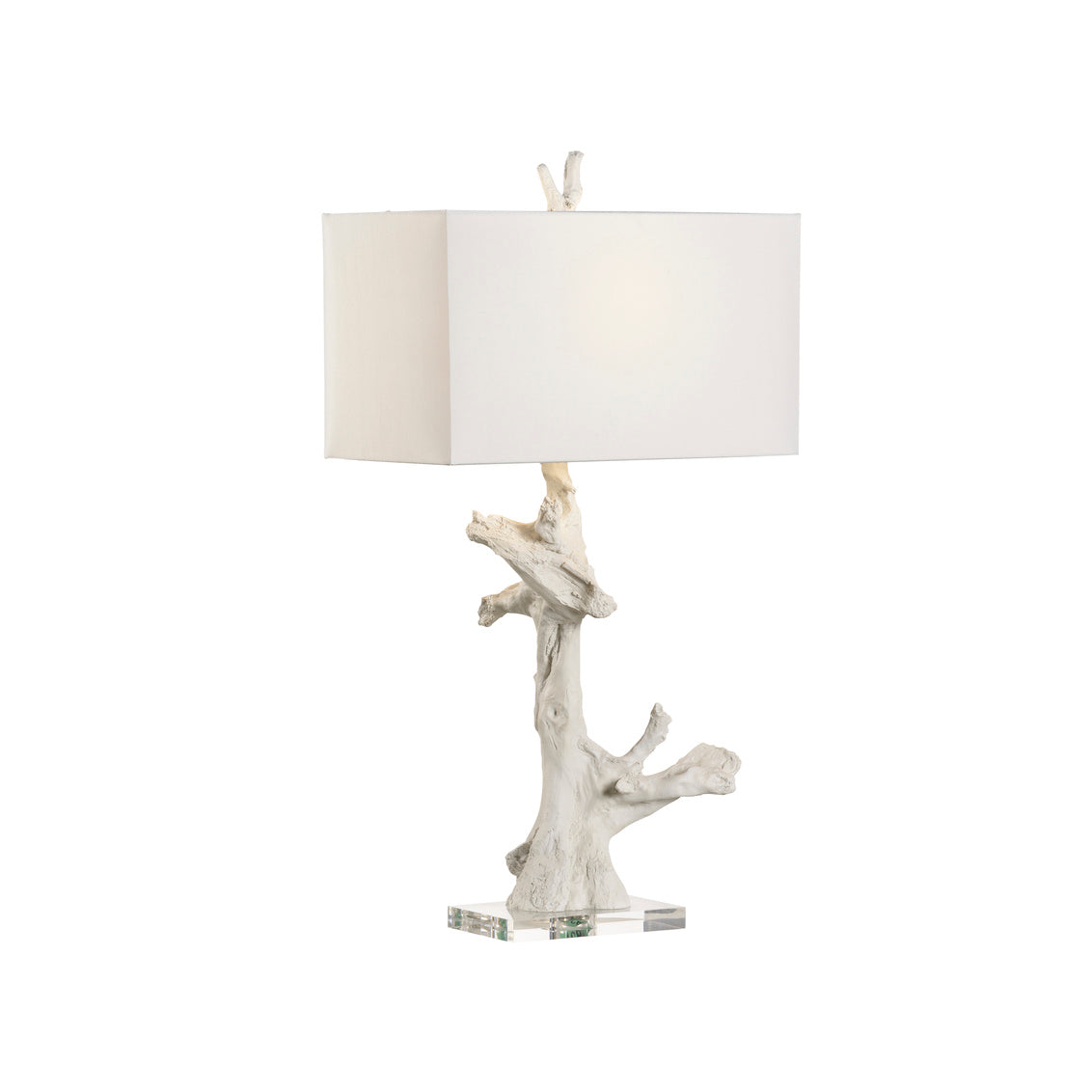 Branch Table Lamp - White in 35 / Composite - Chelsea House
