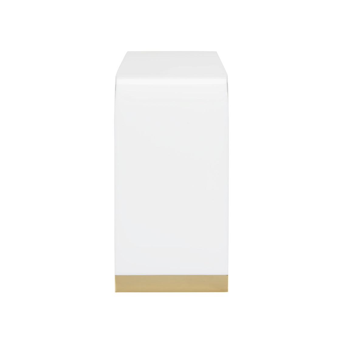 Waterfall Console - White in 30.5 / Acrylic - Chelsea House