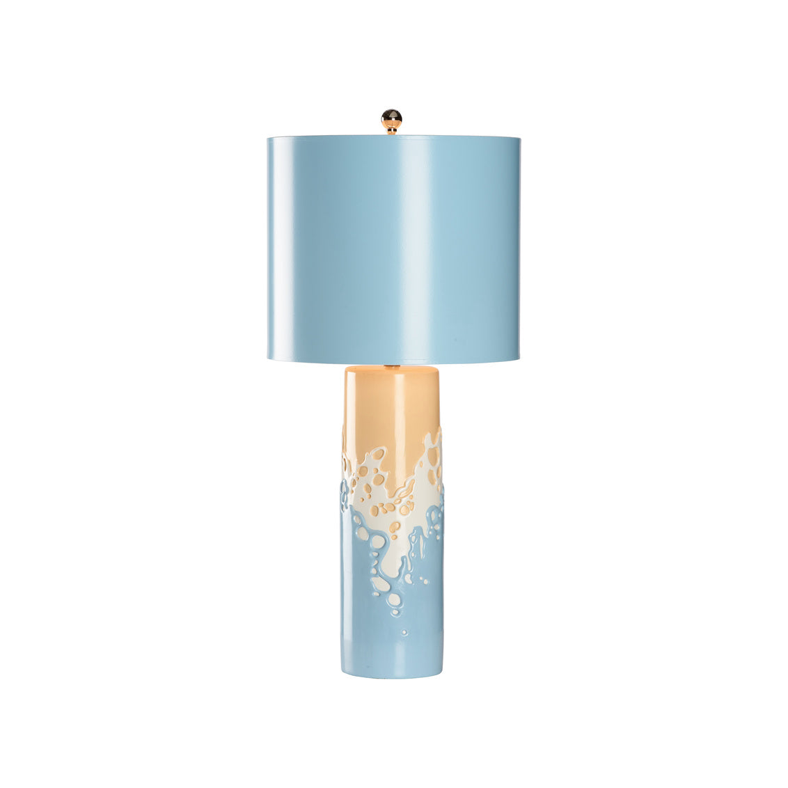 Sea Spray Lamp in 33.5 / Ceramic/Porcelain - Chelsea House