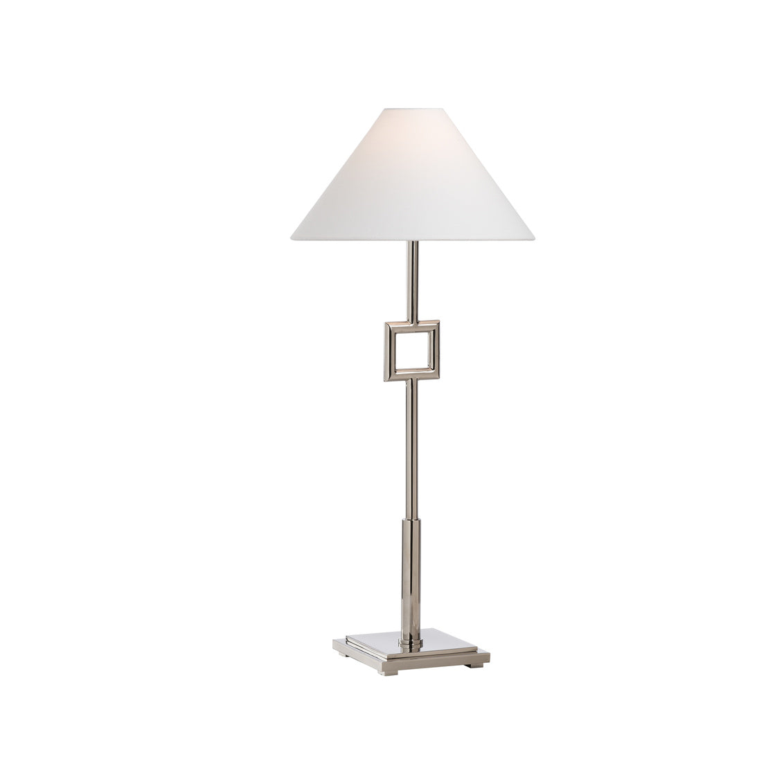 Overhill Table Lamp - Polished Nickel in 28 / Metal - Chelsea House